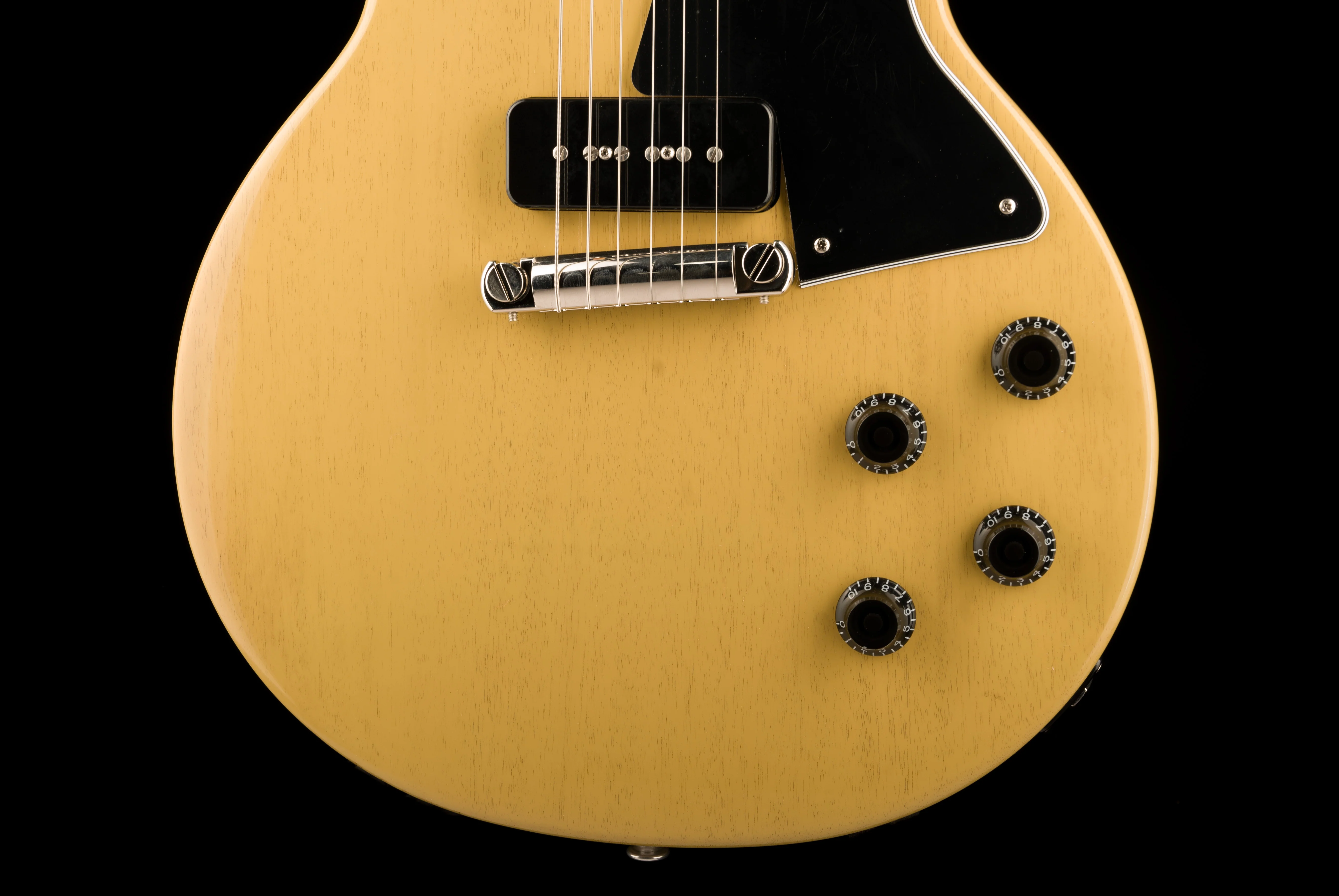 Pre Owned Gibson Les Paul Special TV Yellow With OHSC - Image 5