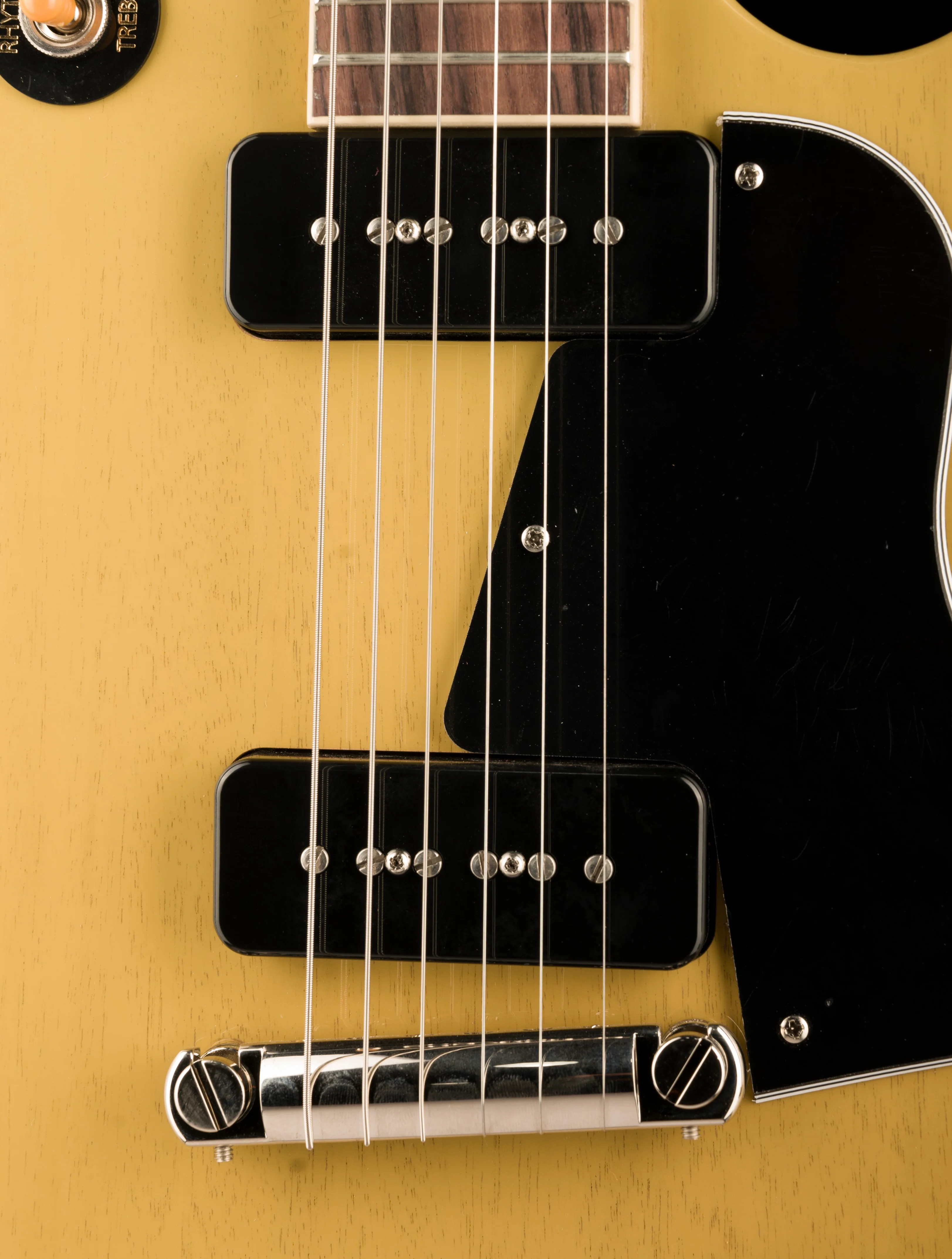 Pre Owned Gibson Les Paul Special TV Yellow With OHSC - Image 7