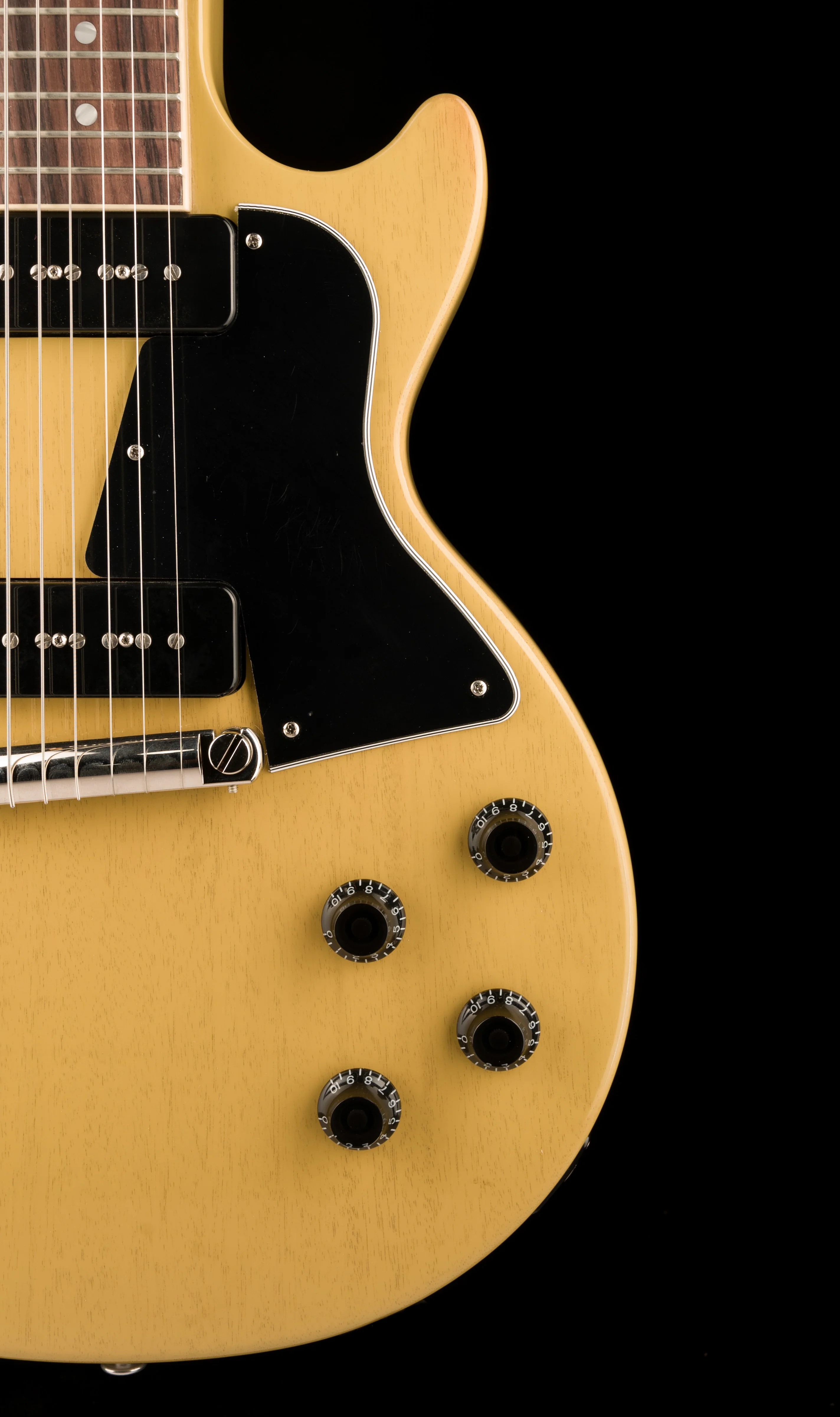 Pre Owned Gibson Les Paul Special TV Yellow With OHSC - Image 9