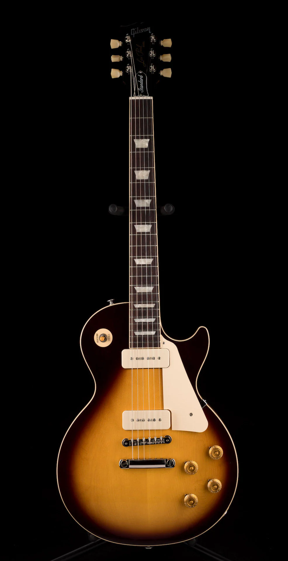 Pre Owned Gibson Les Paul Standard 50s P-90 Tobacco Burst  With OHSC - Image 2