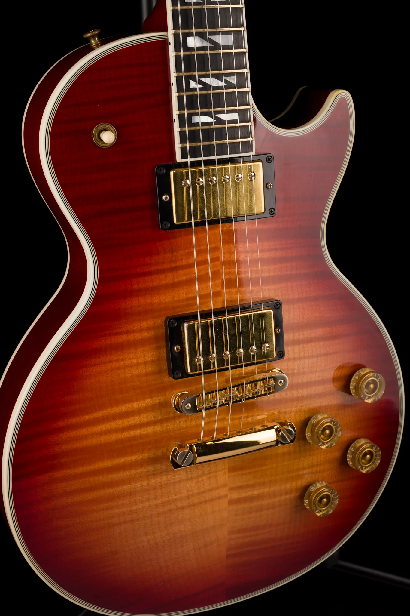 Pre Owned 2005 Gibson Les Paul Supreme Heritage Cherry Sunburst With OHSC - Image 8