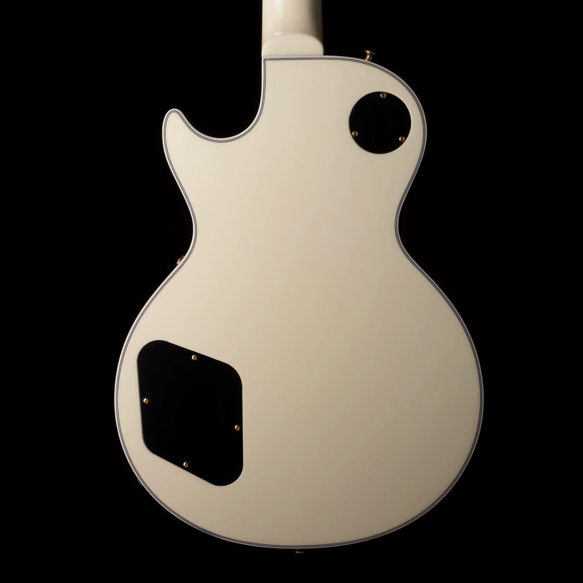 Pre-Owned 2021 Gibson Mod Collection 1957 Les Paul Custom Reissue Ivory Sandwich with OHSC - Image 11