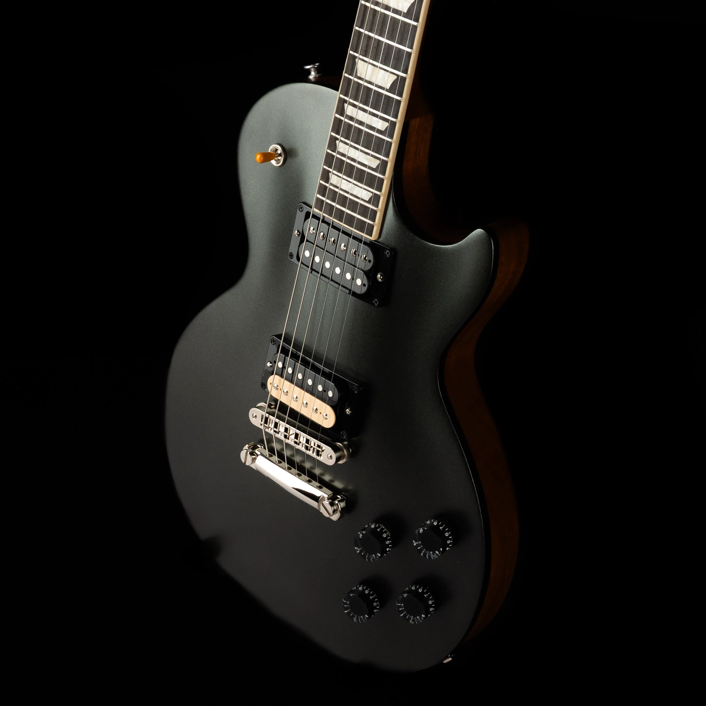Pre-Owned Gibson Mod Collection Les Paul Studio Session Raging Sage With OHSC - Image 3