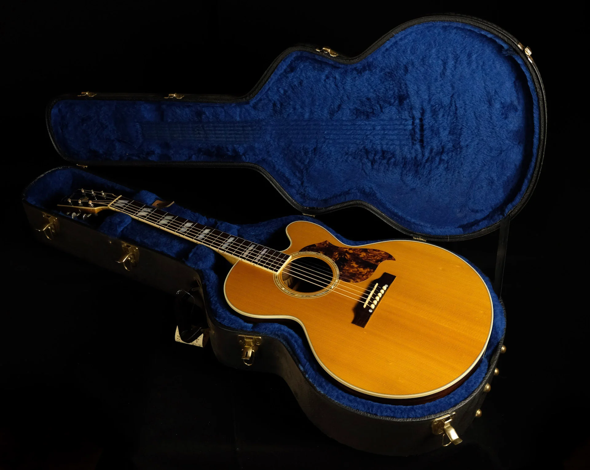 Pre Owned '07 Gibson Montana J-185EC Rosewood Acoustic/Electric Guitar Sunburst w/ OHSC - Image 20