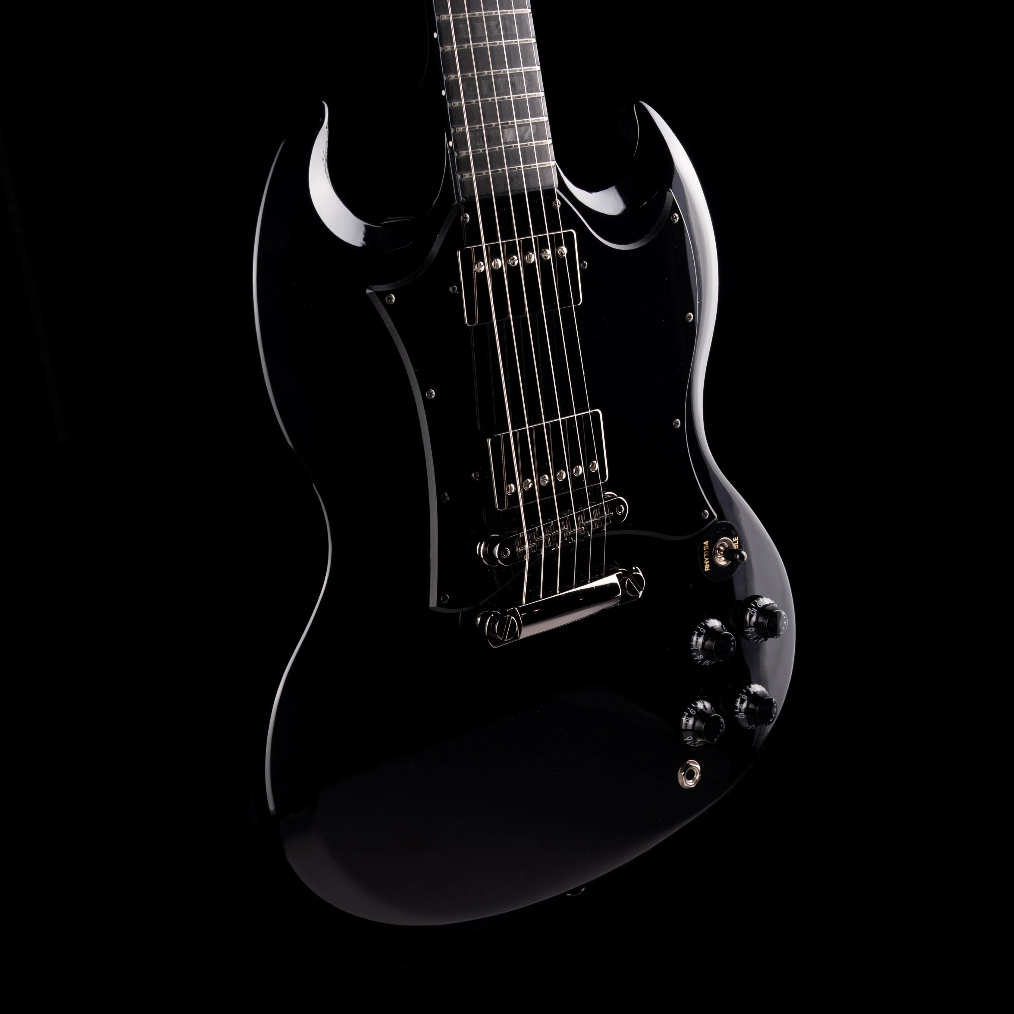 Pre Owned Gibson SG Standard Dark Ebony With OSSC - Image 6