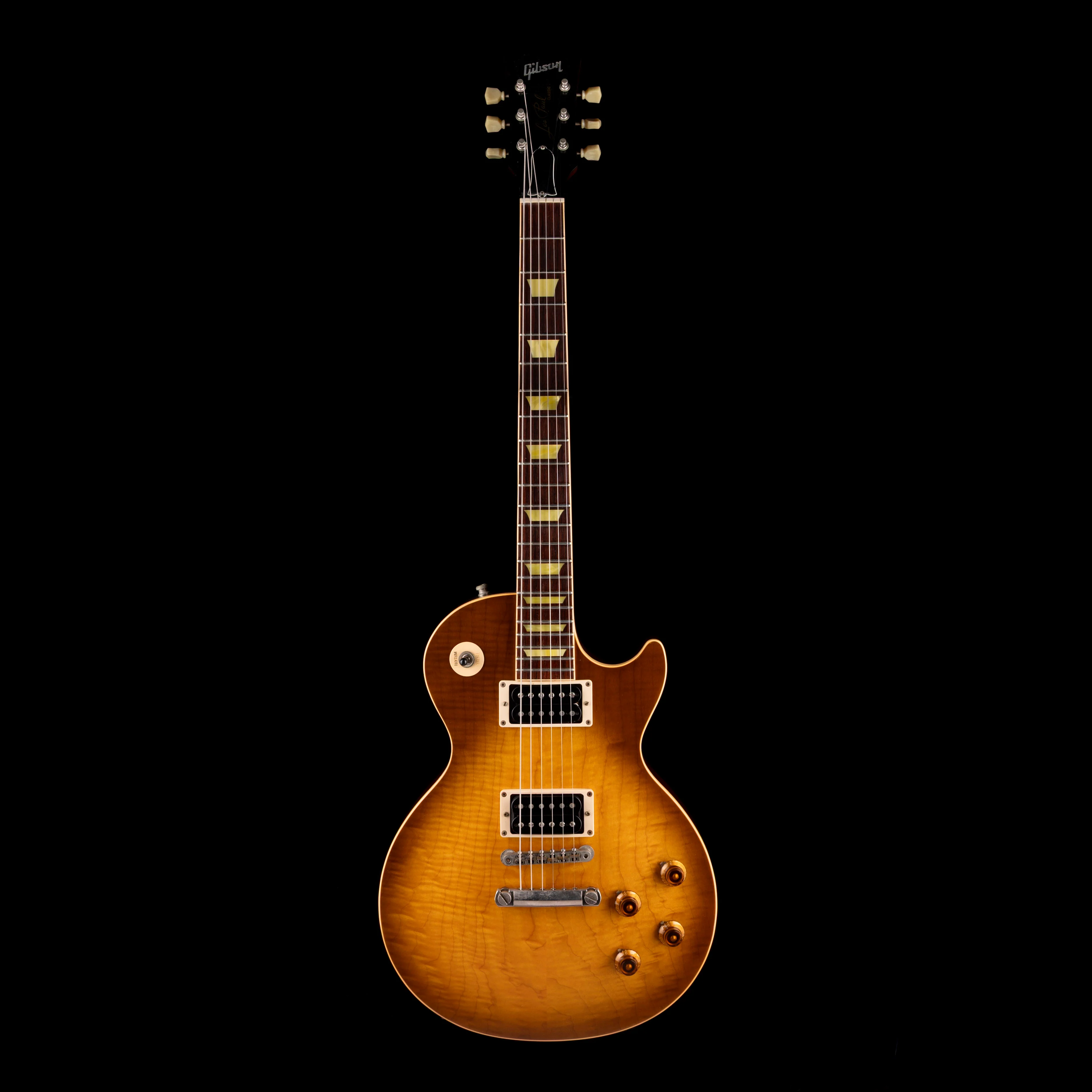 Pre Owned Gibson Yamano Les Paul Classic Plus Honeyburst With OHSC - Image 2