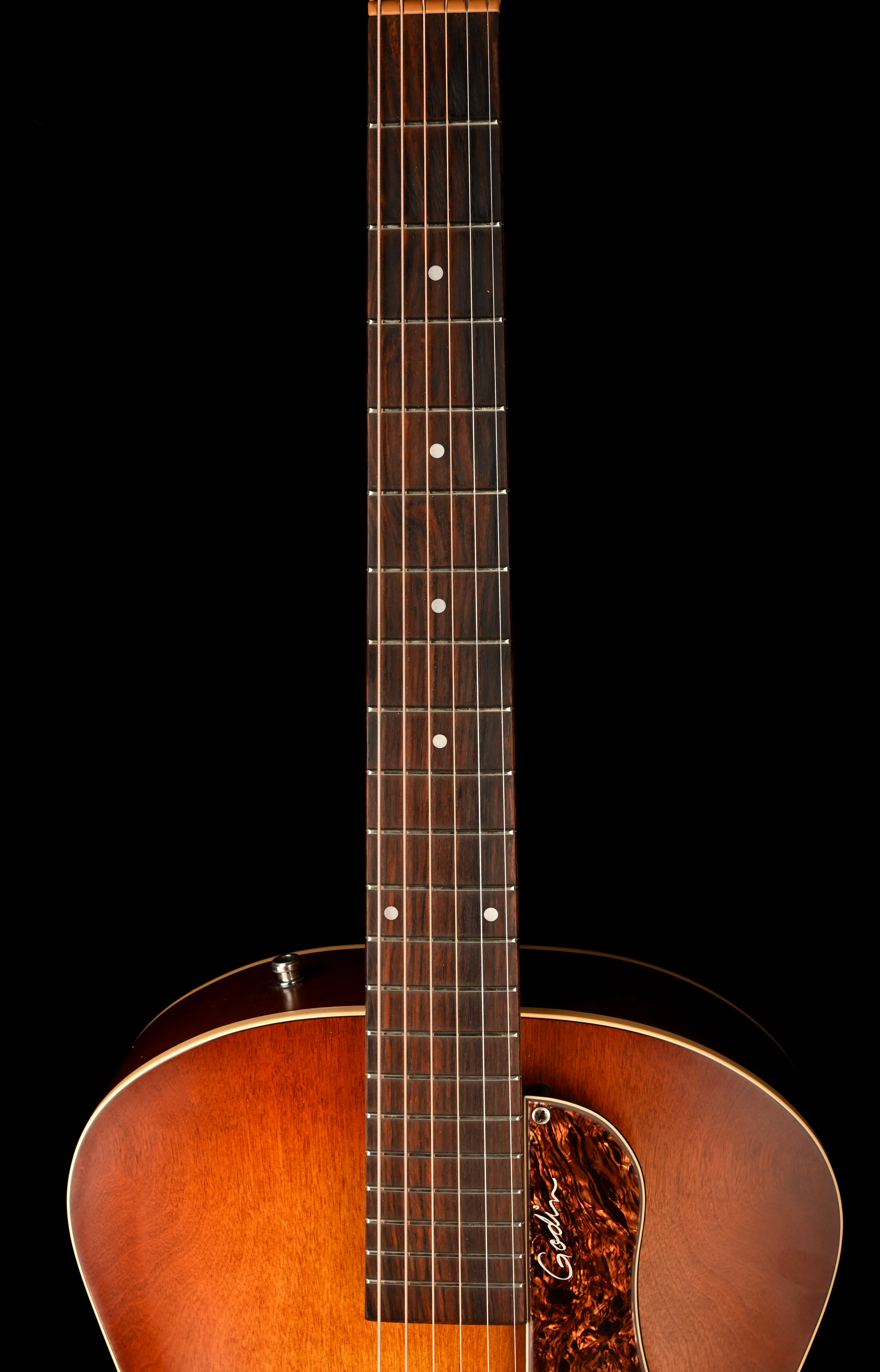 Used Godin 5th Avenue Kingpin Archtop Cognac Burst With Case - Image 9