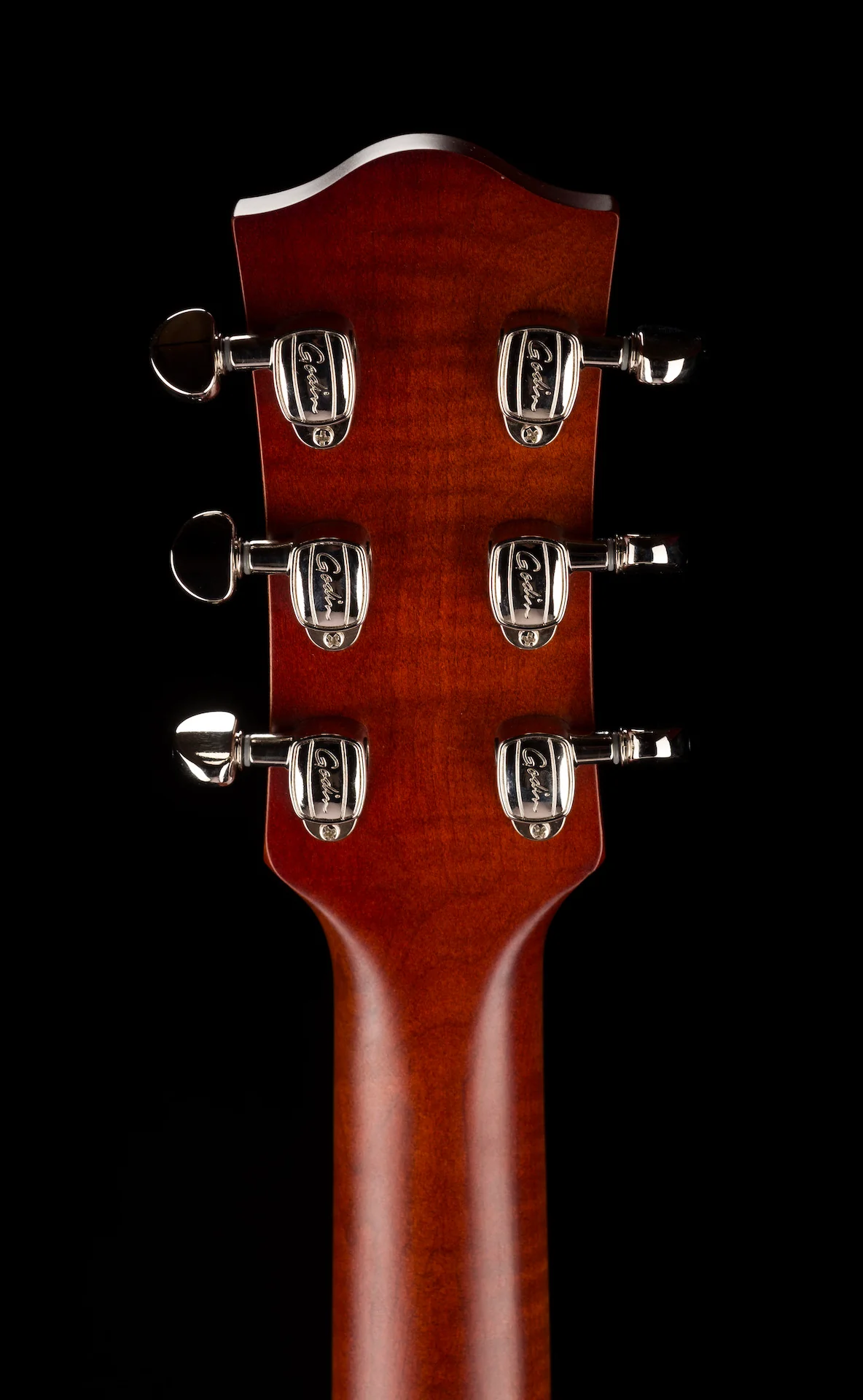 Pre Owned Godin 5th Ave. Uptown With Bigsby Havana Brown With Case - Image 16