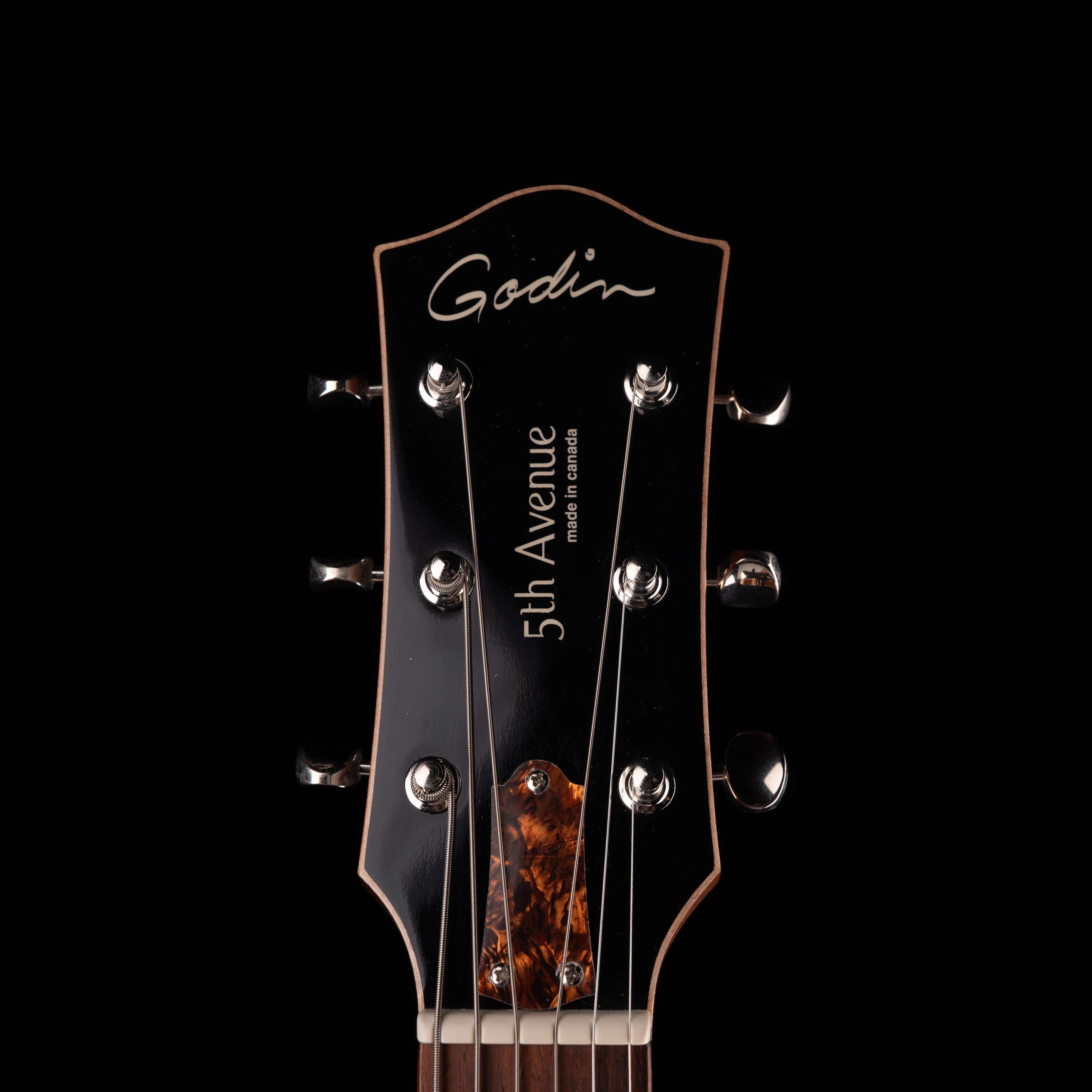 Pre-Owned Godin 5th Avenue CW Kingpin II Cognac Burst With OHSC - Image 10