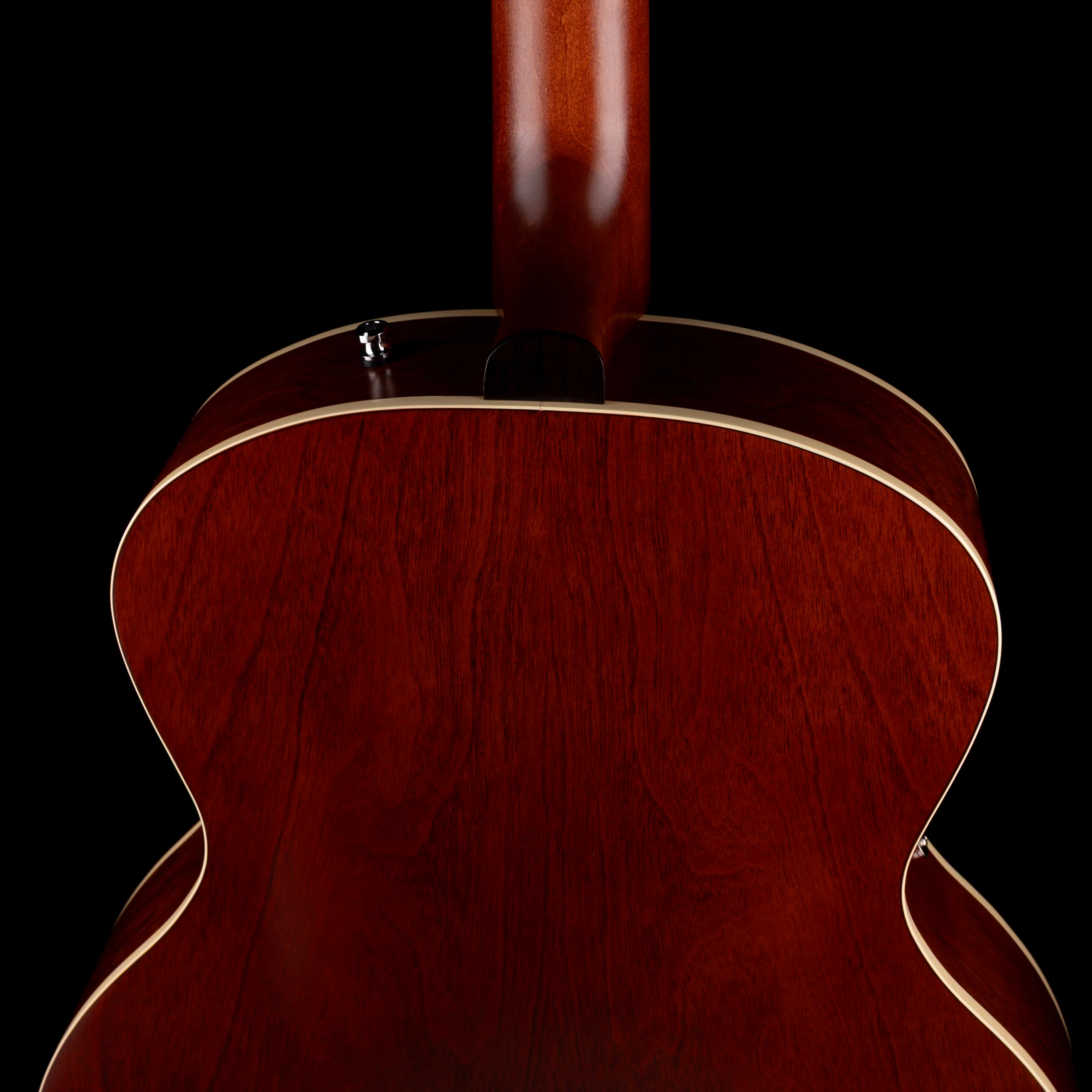 Pre Owned Godin 5th Avenue Kingpin P90 Cognac Burst Archtop Hollow-Body Left-Handed With OSSC - Image 11