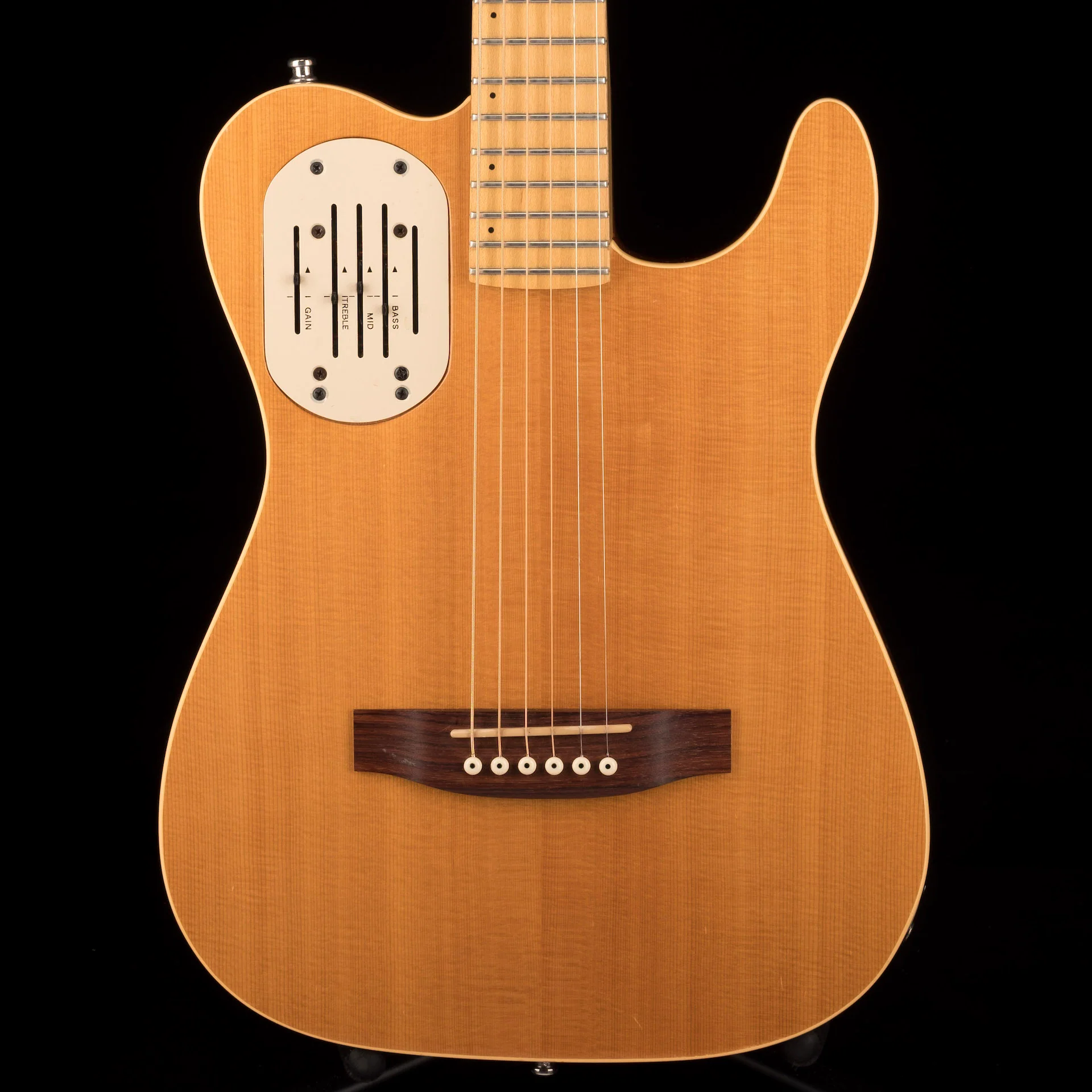 Pre Owned Godin Acoustasonic Natural With HSC - John Waite Collection