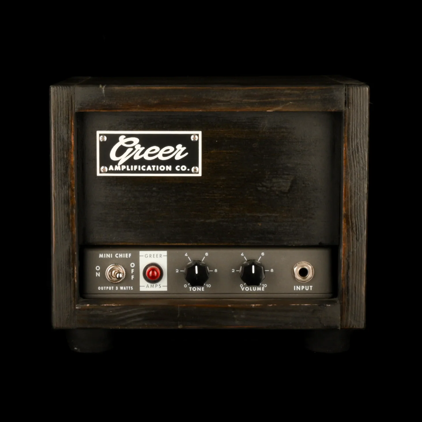 Pre Owned Greer Mini Chief 3-Watt Grey Guitar Amp Head & Matching 2x12 Cabinet - Image 2