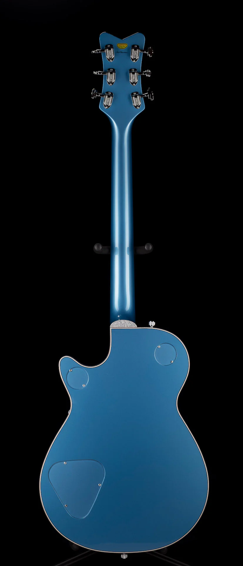 Pre Owned Gretsch Custom Shop Masterbuilt G6134CST Baritone Penguin NOS Lake Placid Blue With OHSC - Image 15