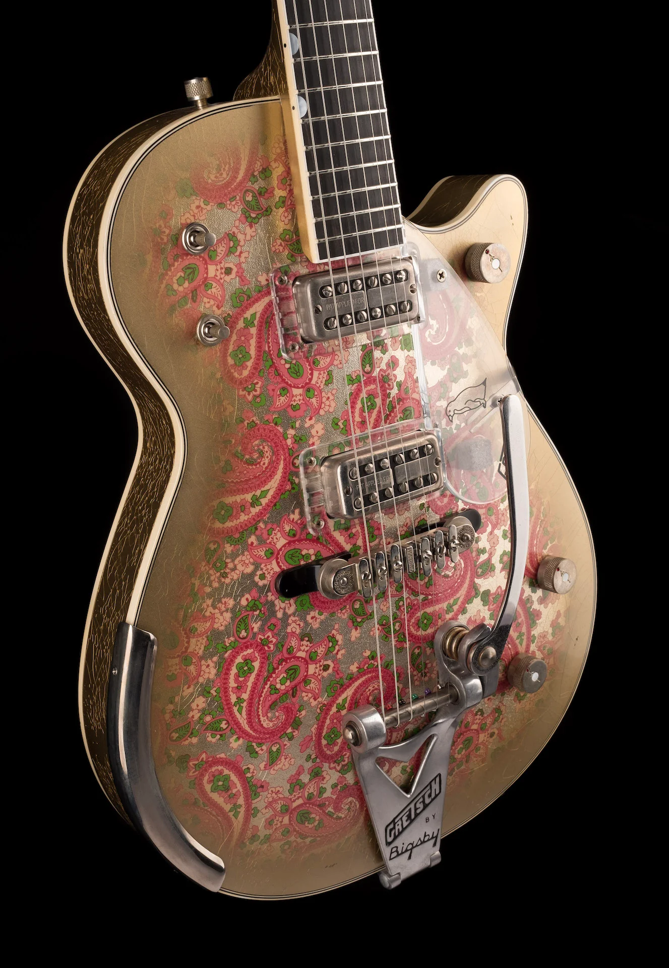 Gretsch Custom Shop Masterbuilt G6134CS 1959 Gold Paisley Penguin Relic - Image 10