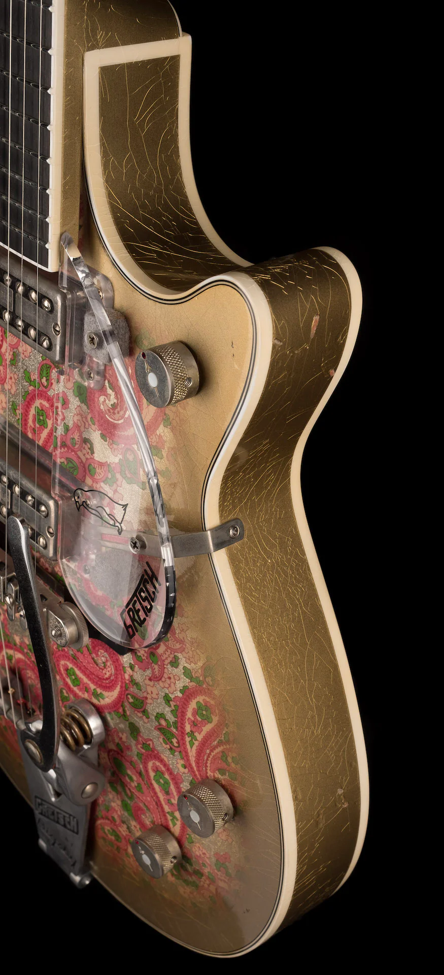 Gretsch Custom Shop Masterbuilt G6134CS 1959 Gold Paisley Penguin Relic - Image 13