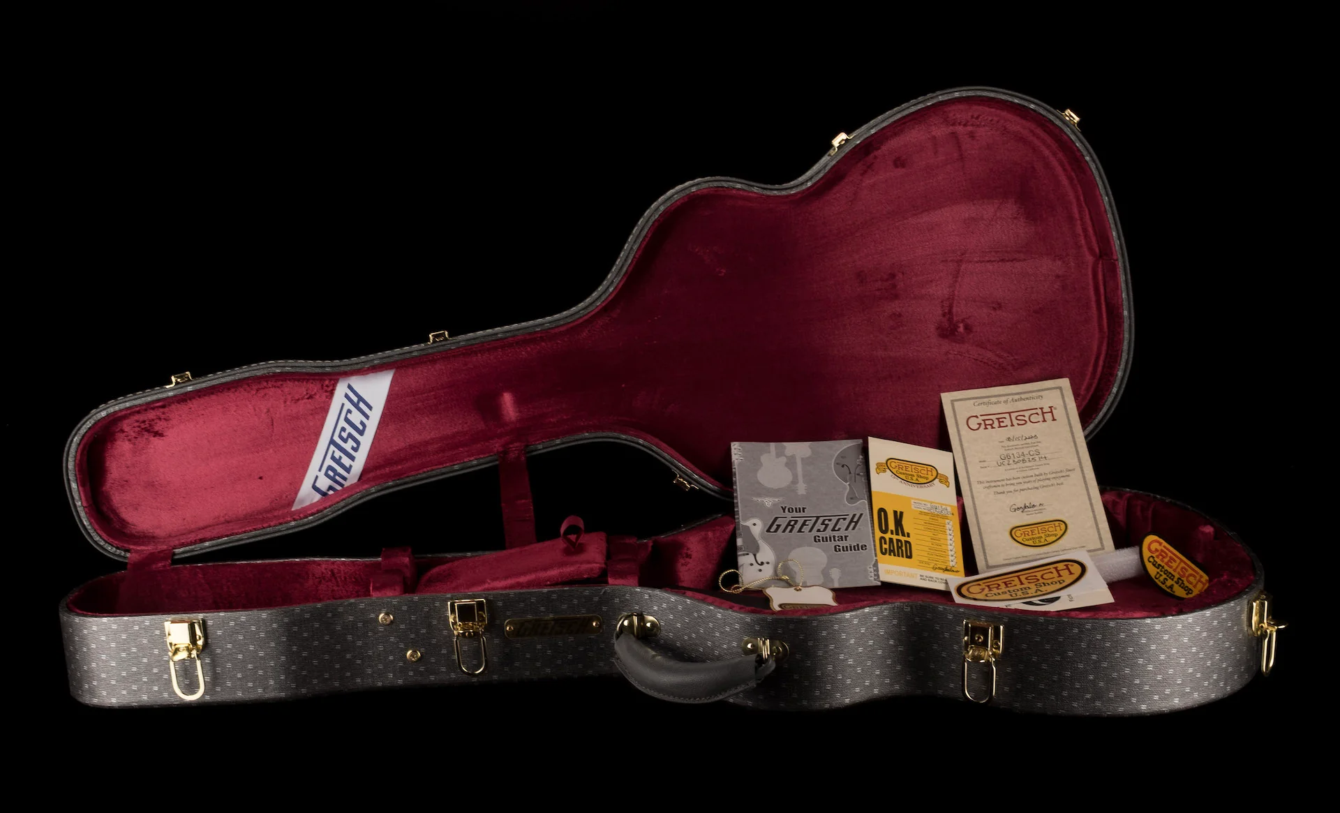 Gretsch Custom Shop Masterbuilt G6134CS 1959 Gold Paisley Penguin Relic - Image 23