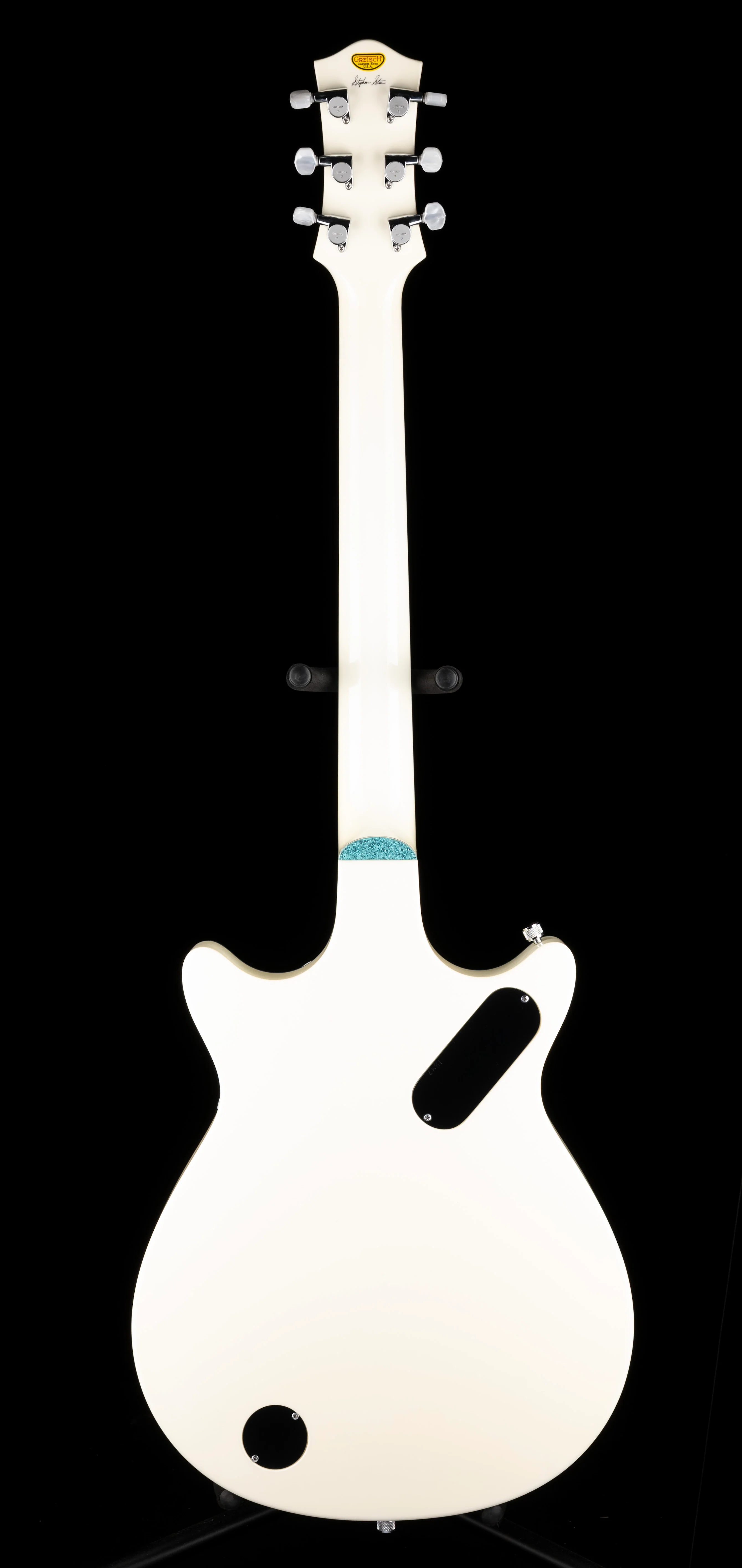 Pre-Owned Gretsch Custom Shop Masterbuilt Stephen Stern G6128CS-DC 1962 Triple Jet Turquoise Sparkle with OHSC - Image 16