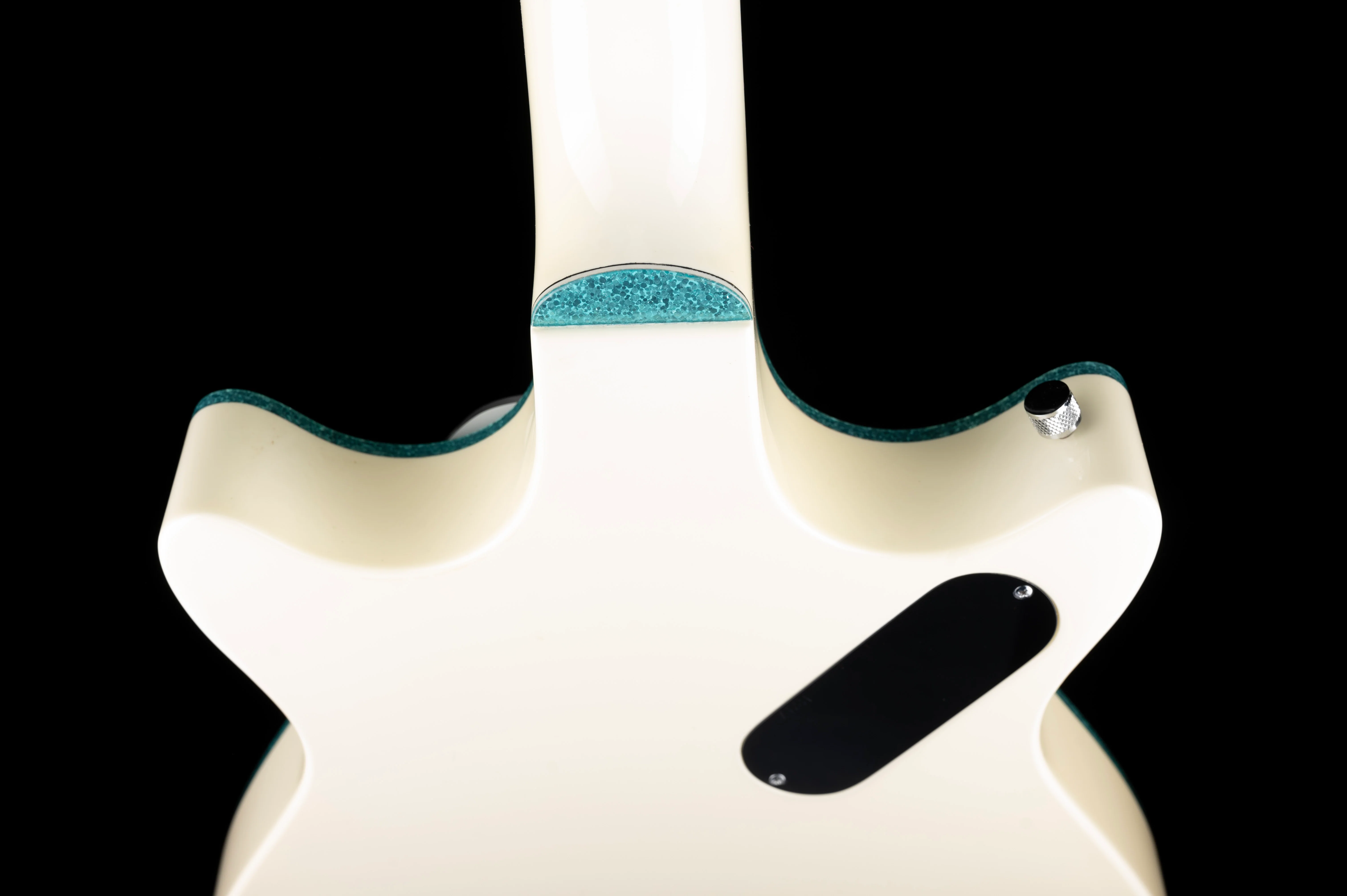 Pre-Owned Gretsch Custom Shop Masterbuilt Stephen Stern G6128CS-DC 1962 Triple Jet Turquoise Sparkle with OHSC - Image 17