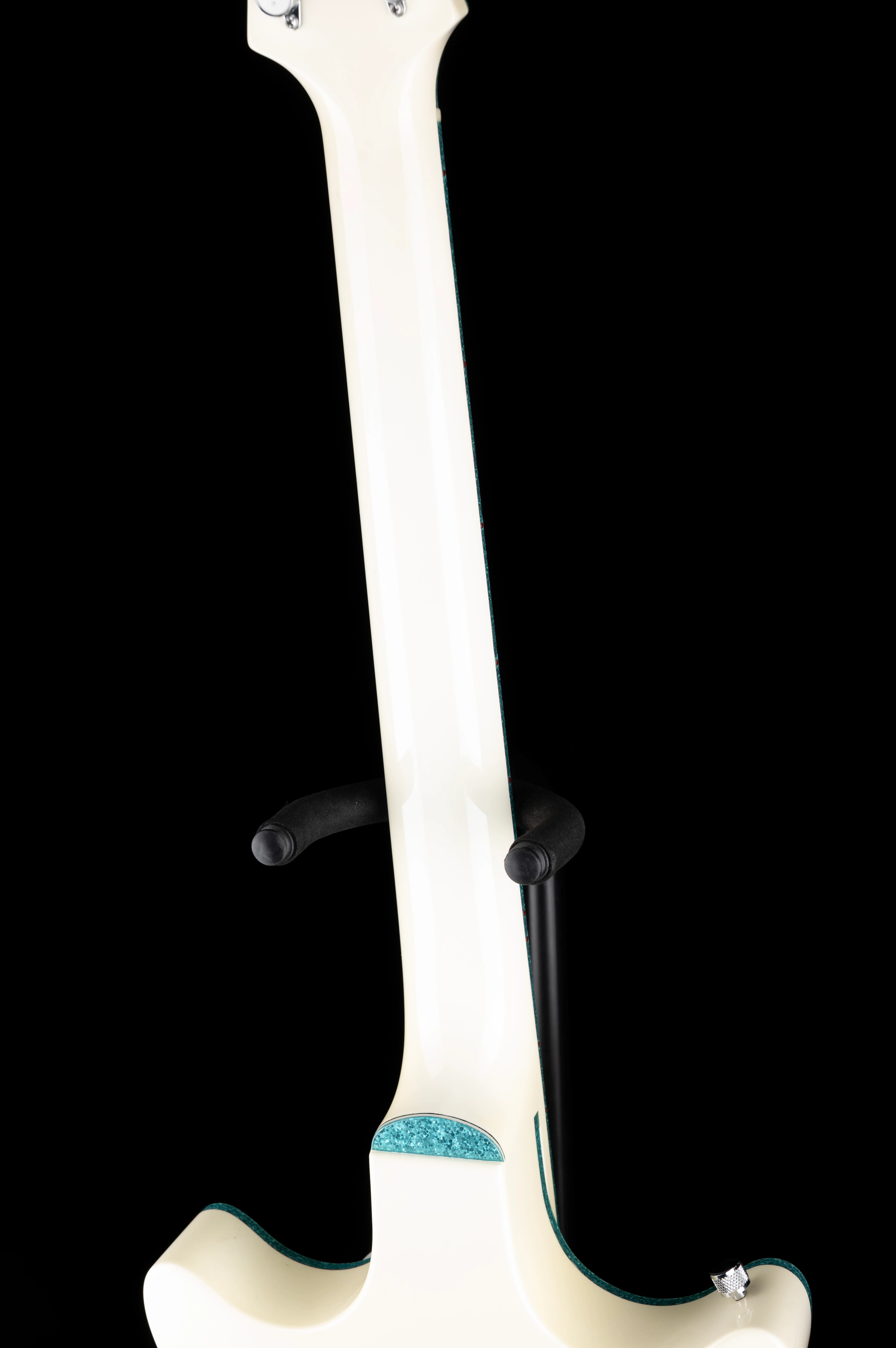 Pre-Owned Gretsch Custom Shop Masterbuilt Stephen Stern G6128CS-DC 1962 Triple Jet Turquoise Sparkle with OHSC - Image 18