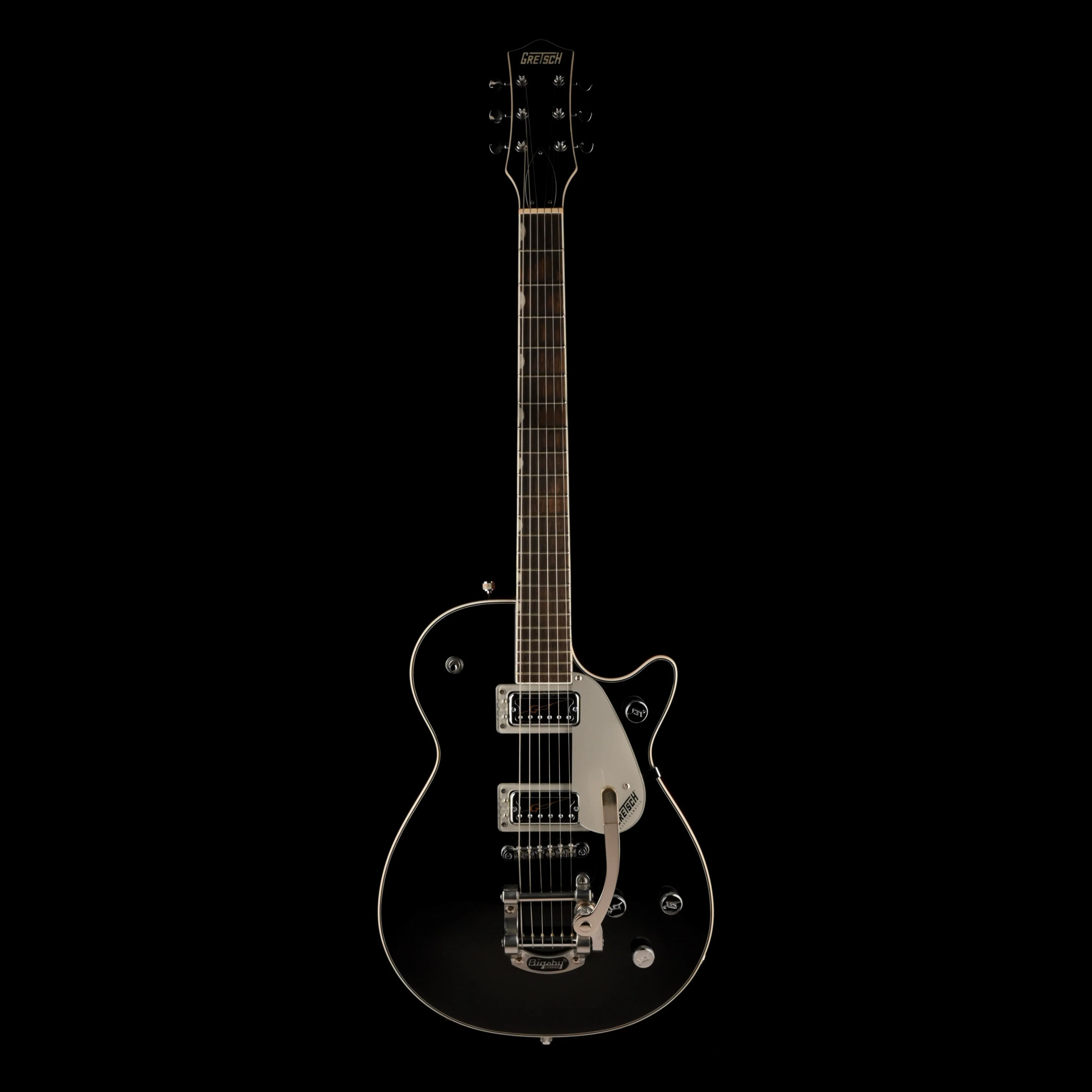 Pre Owned Gretsch G5230T Electromatic Jet With Bigsby And TV Jones Pickups Black Electric Guitar - Image 2