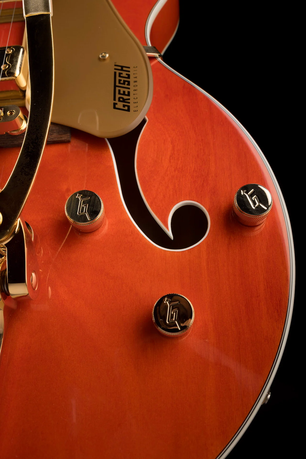Pre Owned Gretsch G5422TG Electromatic Hollow Body Double-Cut Orange With HSC - Image 8