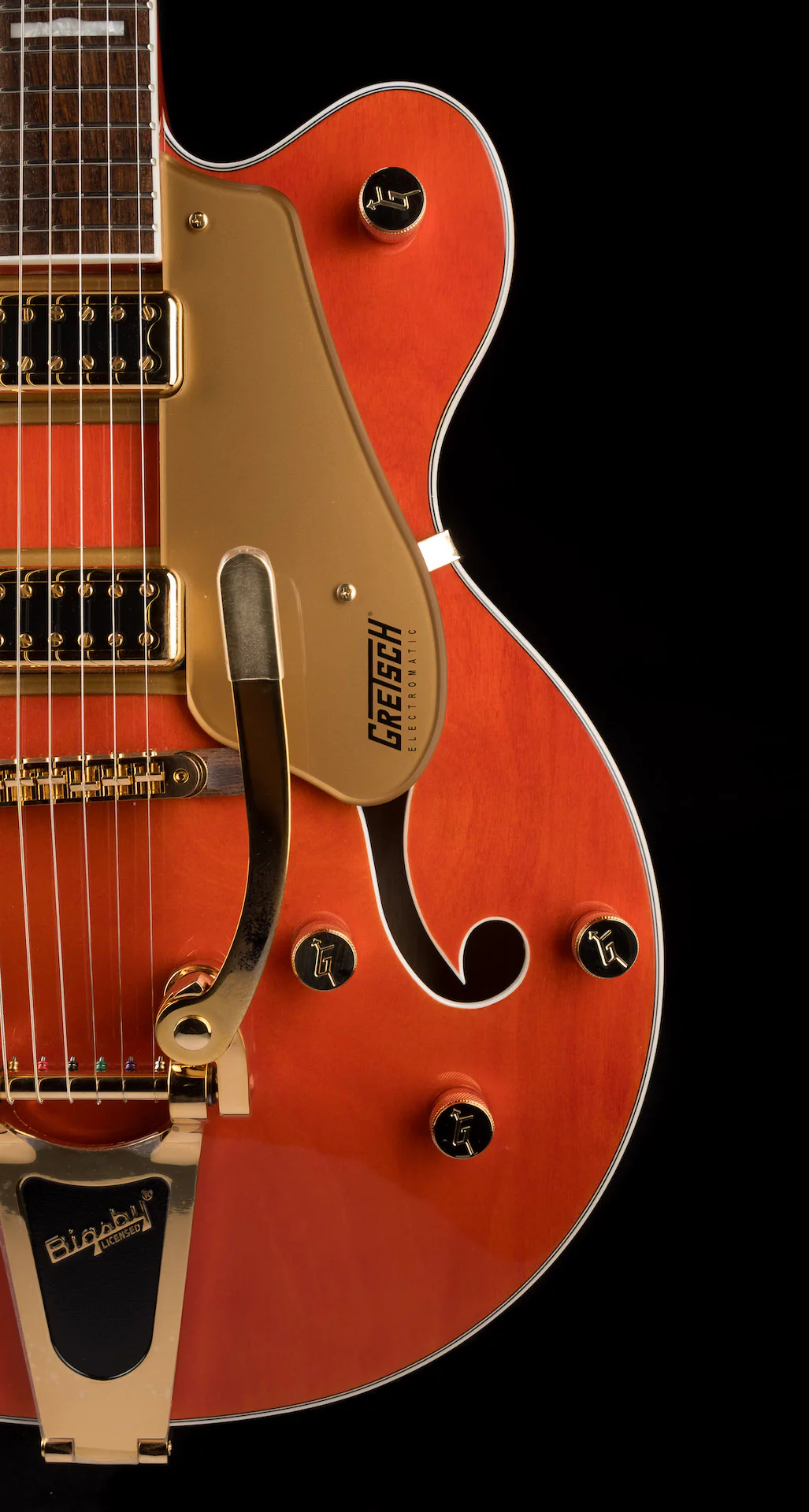 Pre Owned Gretsch G5422TG Electromatic Hollow Body Double-Cut Orange With HSC - Image 9