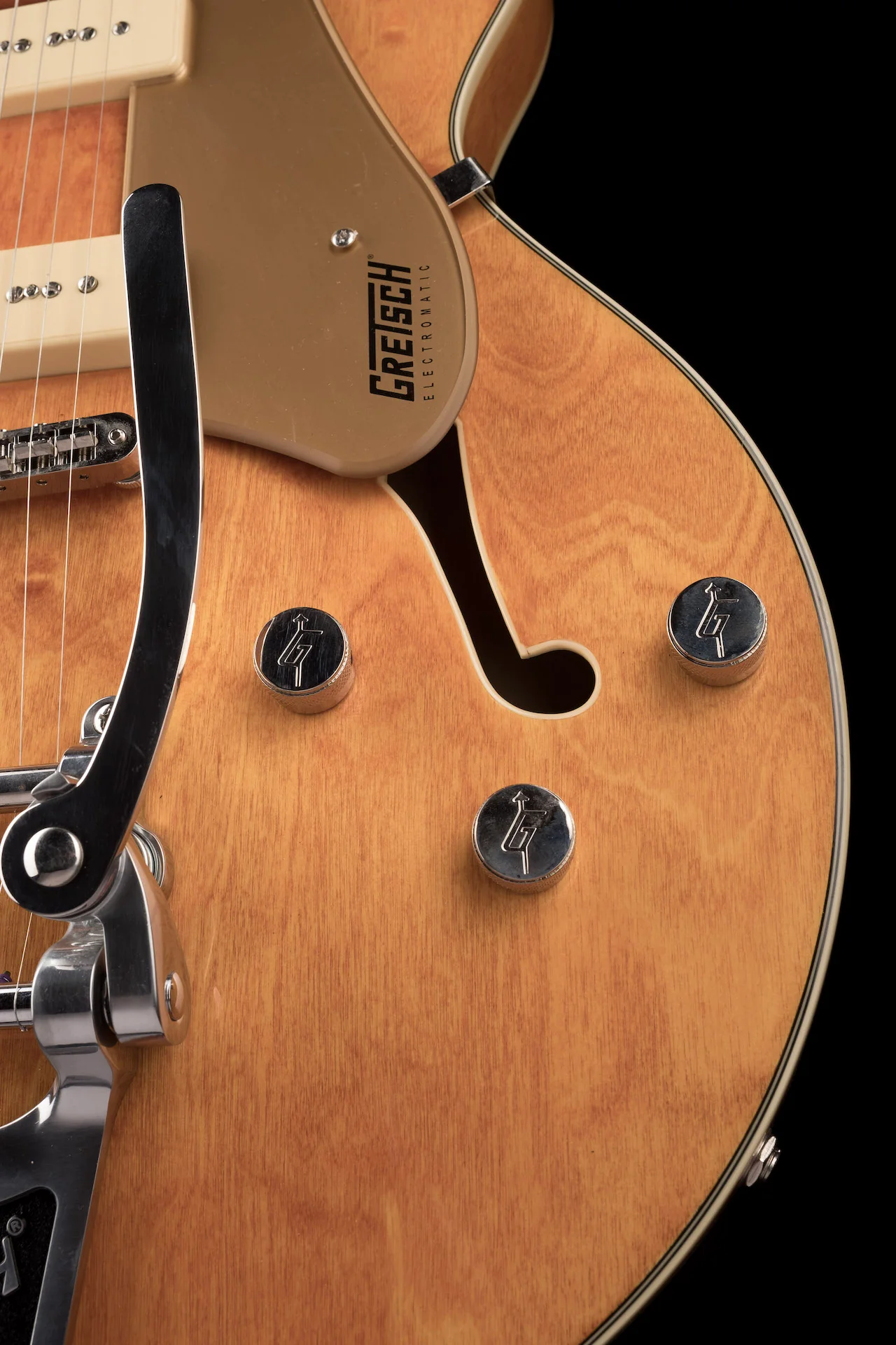 Pre Owned Gretsch G5627-P90 Electromatic Center Block Speyside Vintage Vibe Pickups With Case - Image 8