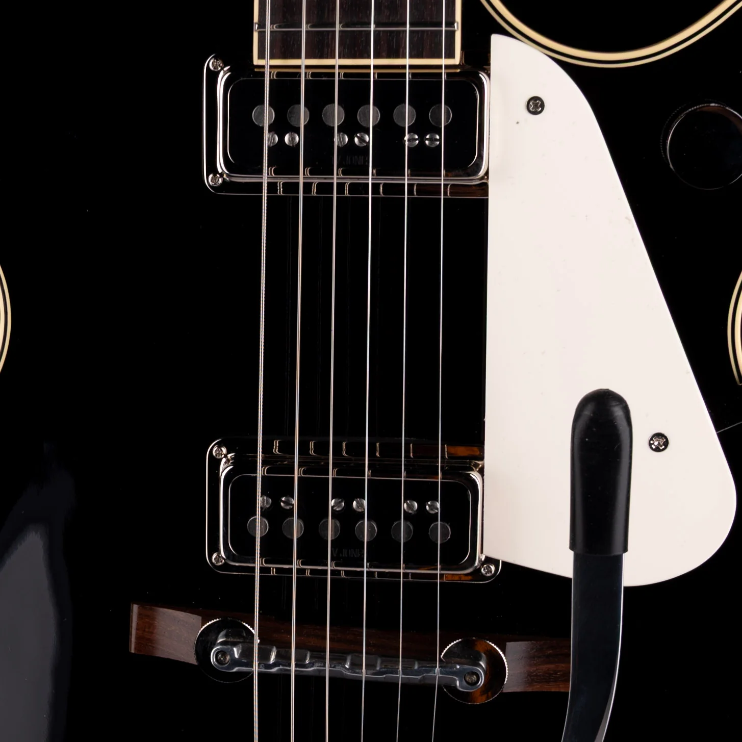 Pre Owned Gretsch G6128T-53 Vintage Select '53 Duo Jet Black With OHSC - Image 4