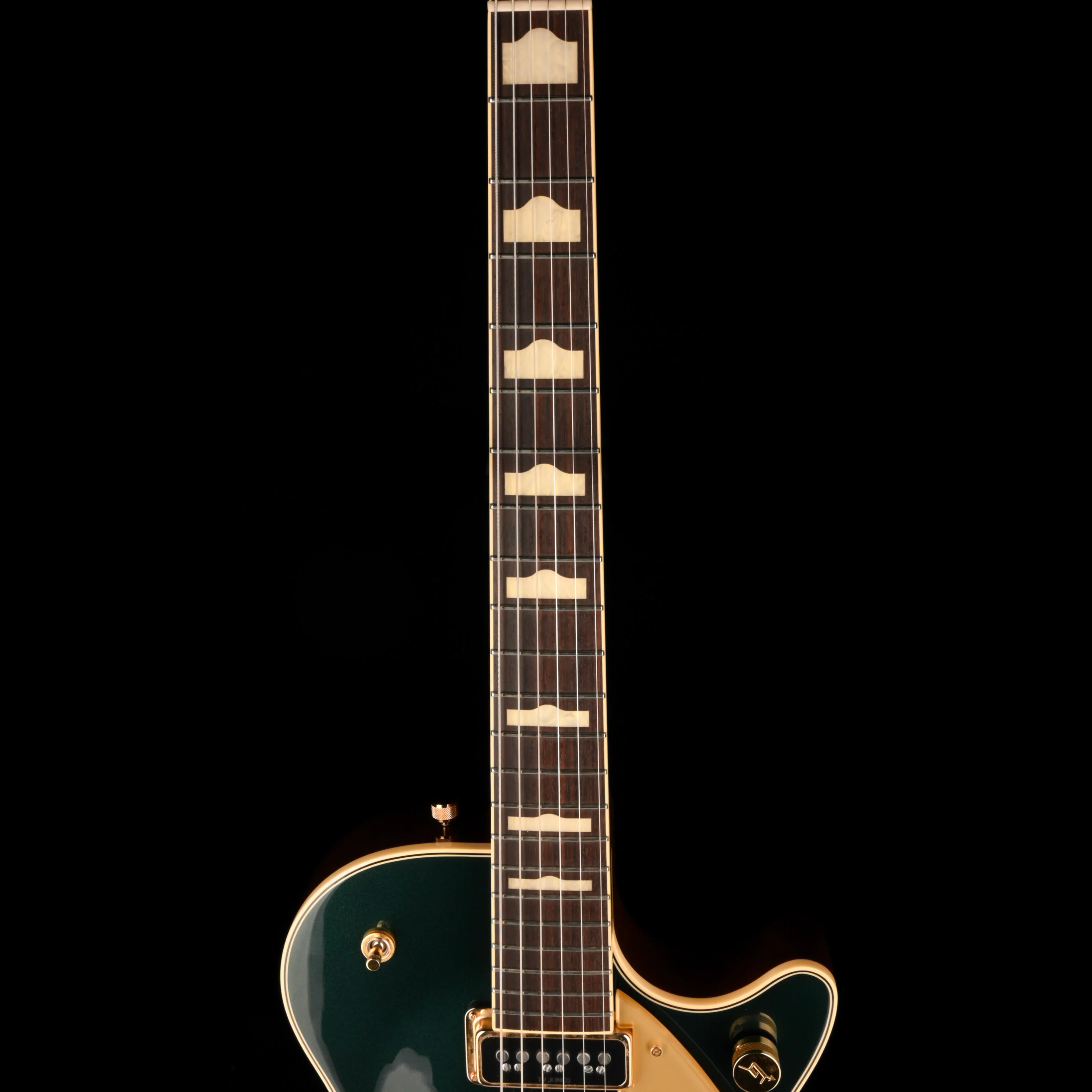 Pre Owned 2017 Gretsch G6128T-57 Vintage Select ‘57 Duo-Jet Cadillac Green With OHSC - Image 7