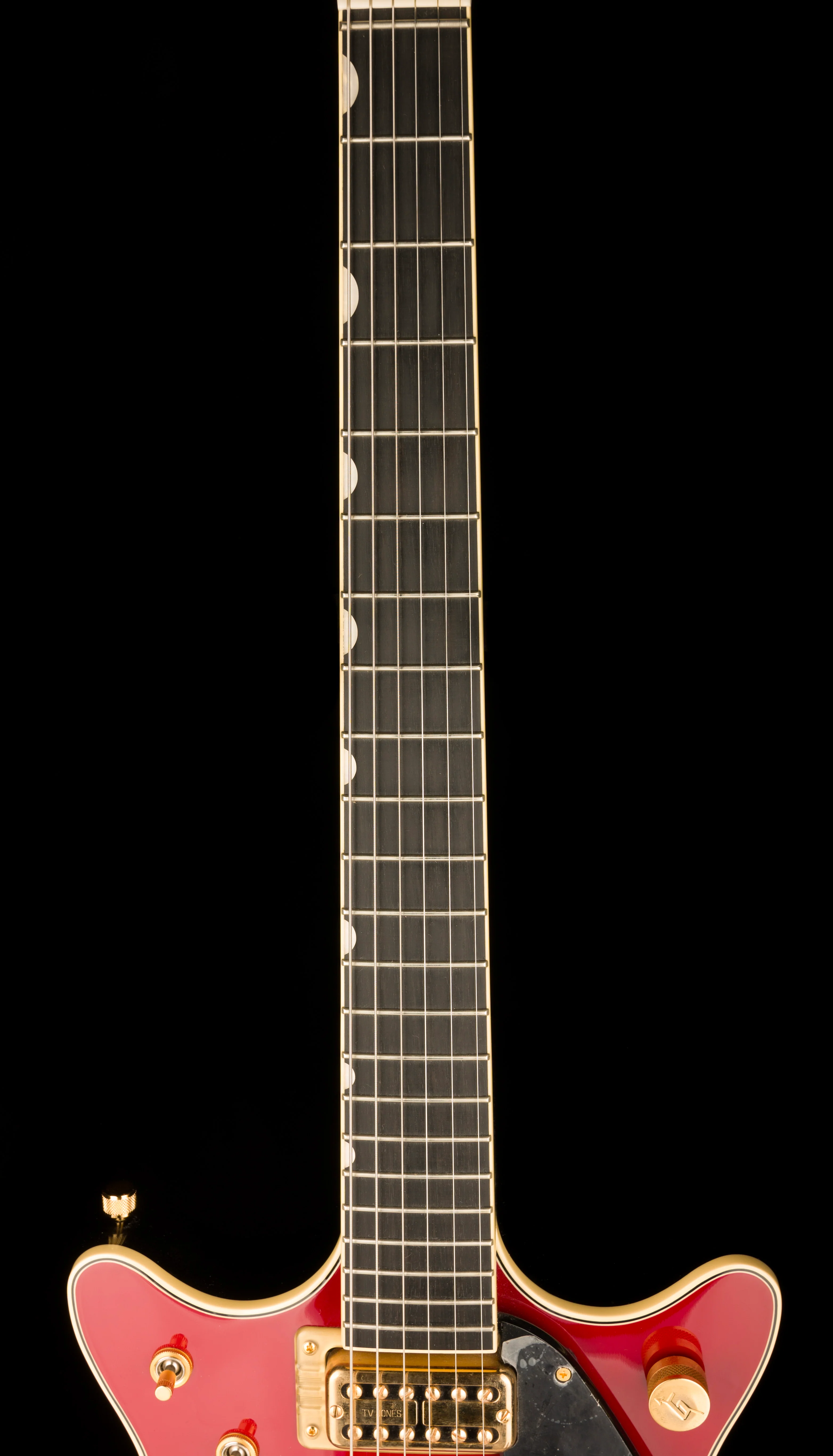 Pre Owned Gretsch G6131T-62 Vintage Select ’62 Jet With Bigsby TV Jones Vintage Firebird Red With OHSC - 2 - Image 10