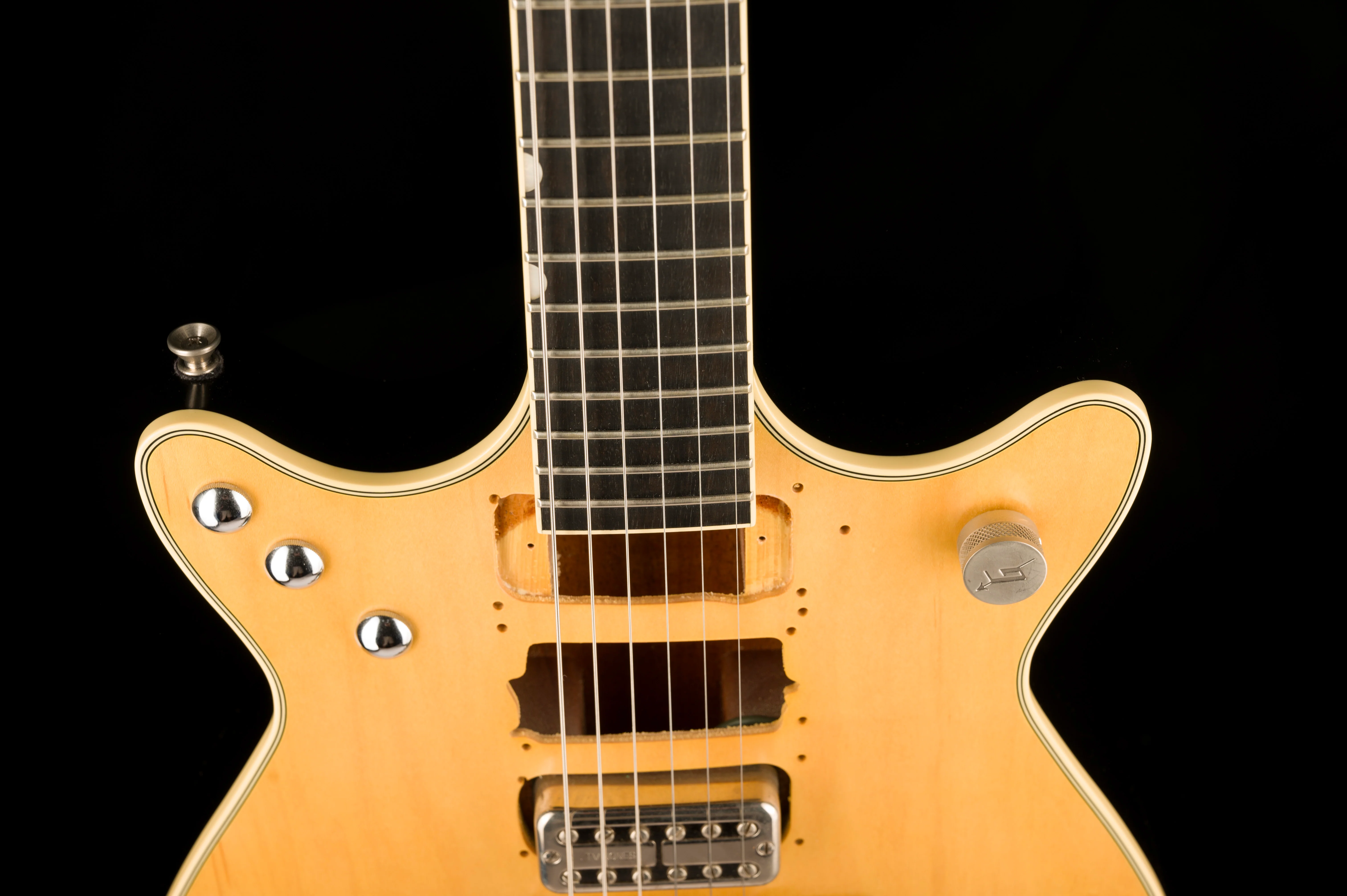 Pre Owned Gretsch G6131T-MY Malcolm Young Signature Jet Natural With OHSC - Image 3