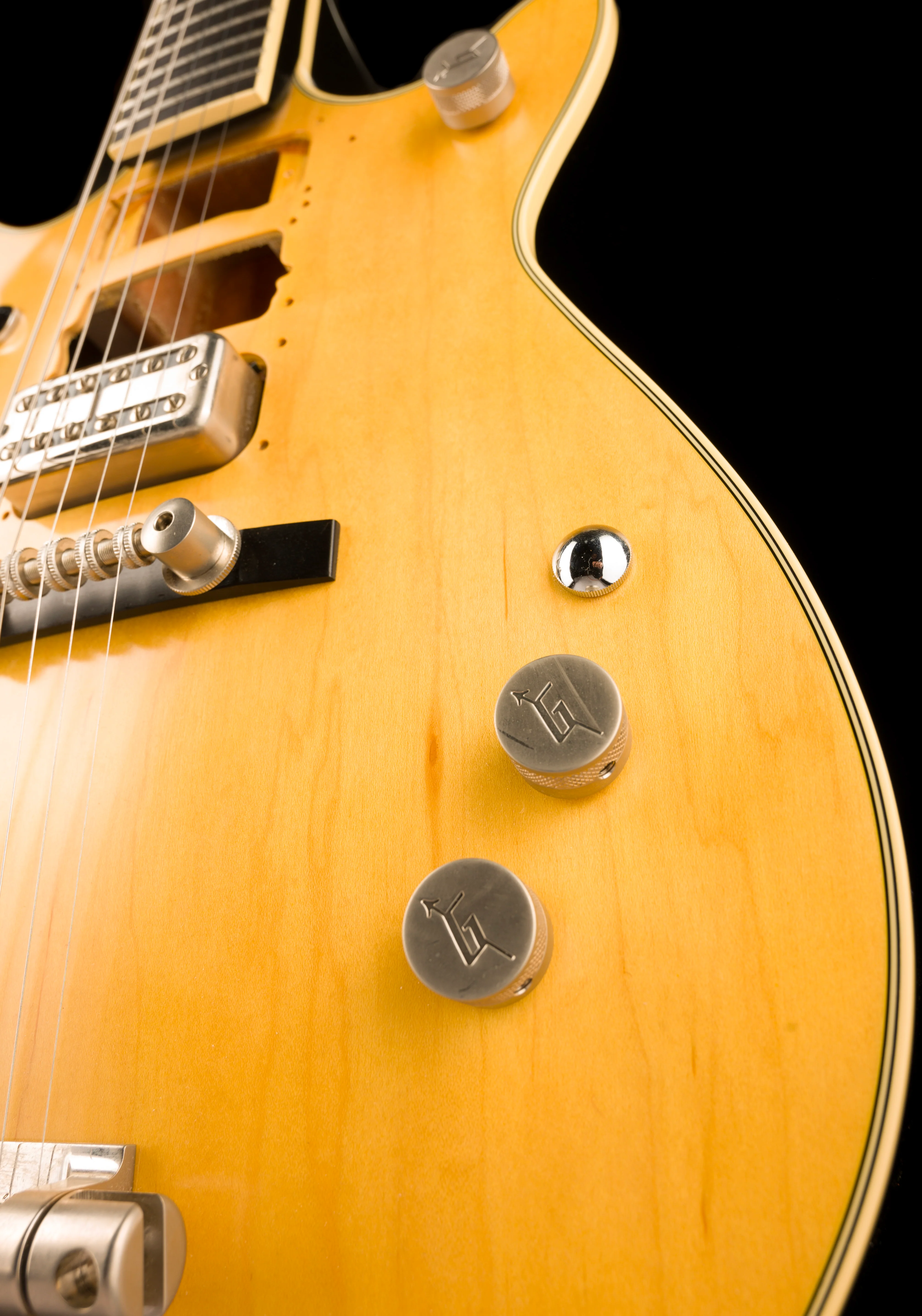 Pre Owned Gretsch G6131T-MY Malcolm Young Signature Jet Natural With OHSC - Image 8