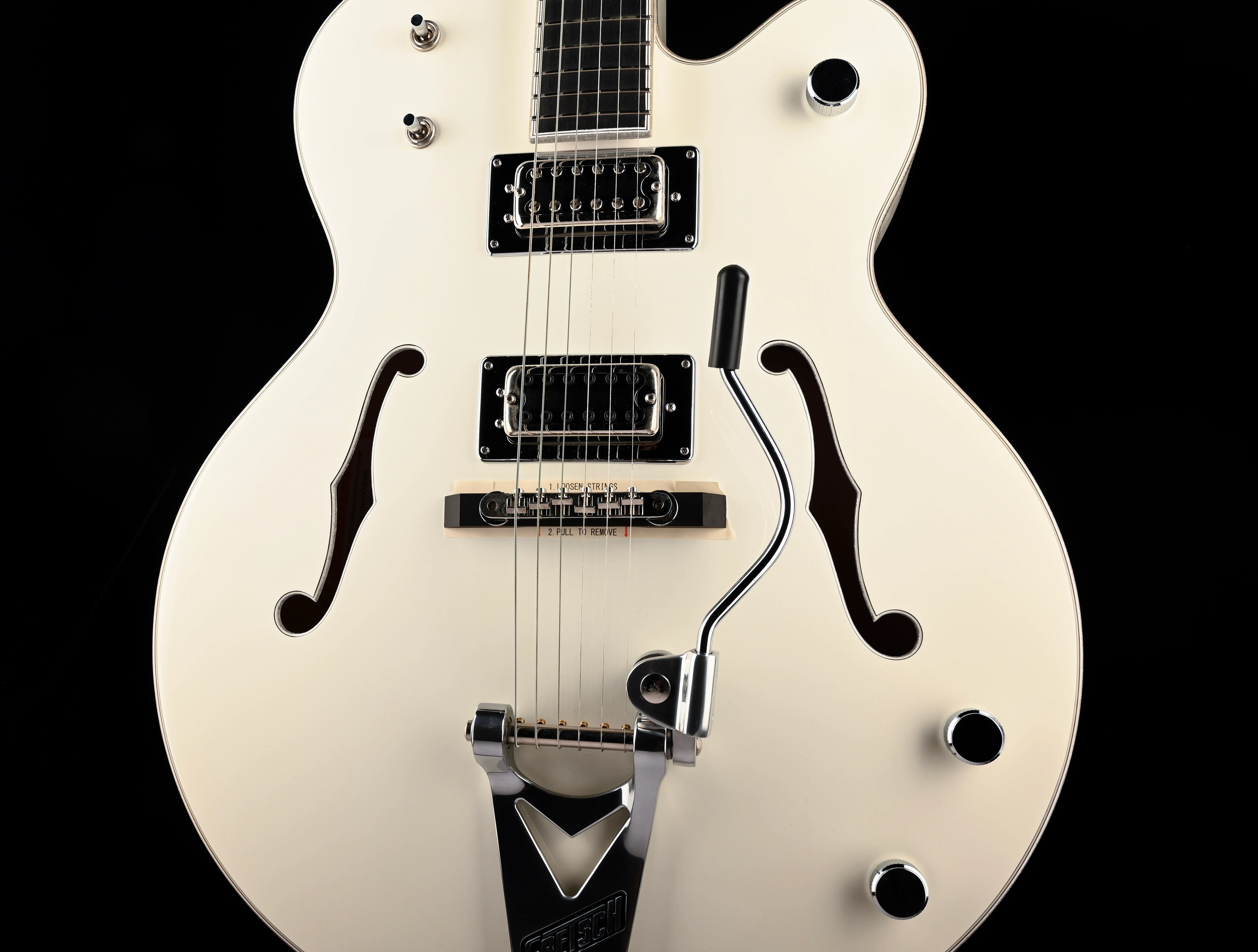 Pre Owned Gretsch G7593T-BD Billy Duffy White Falcon With OHSC - JT20093653 - Image 6