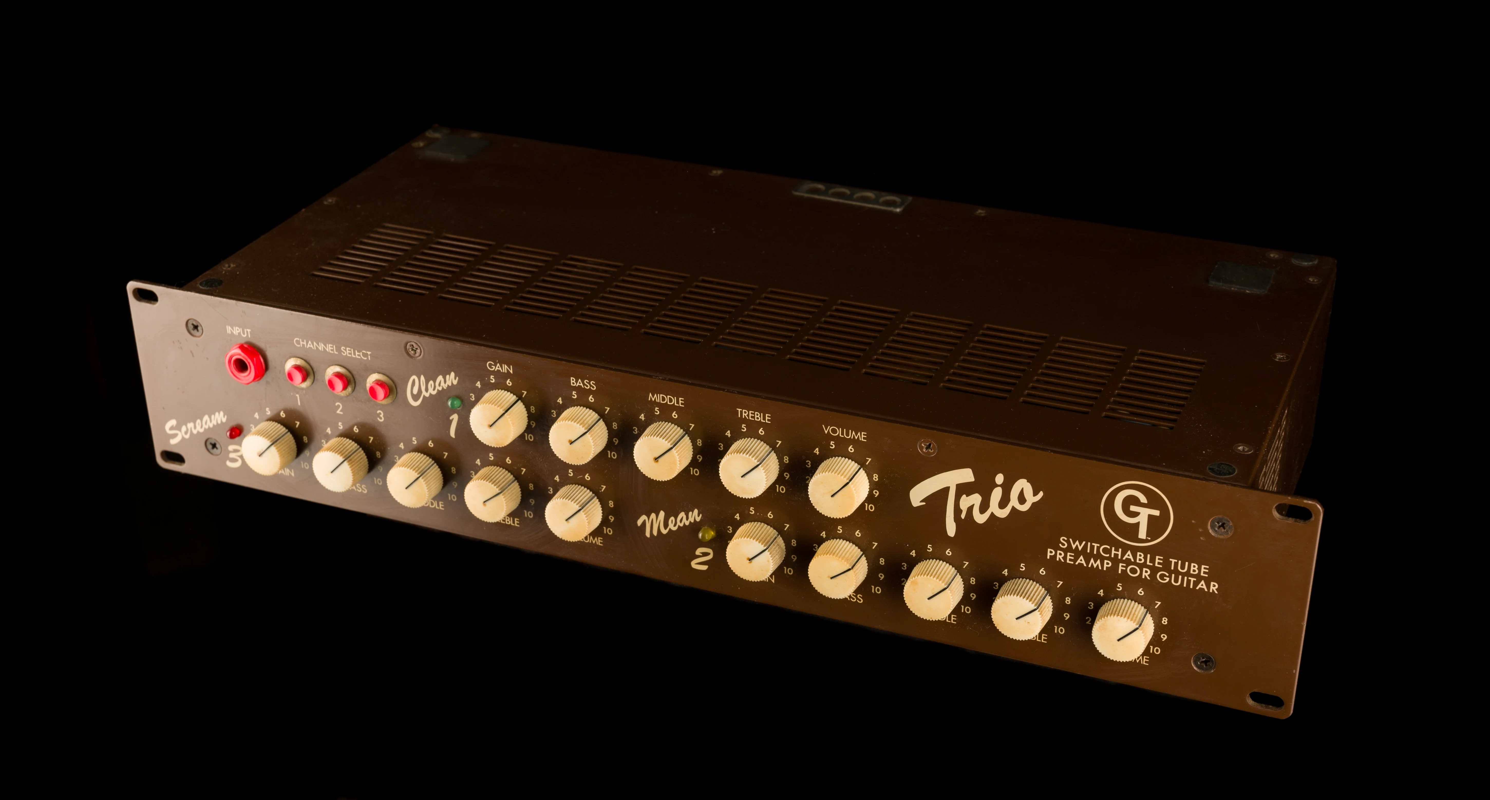 Pre Owned Groove Tubes Trio Switchable Pre Amp Head With Footswitch - Image 2