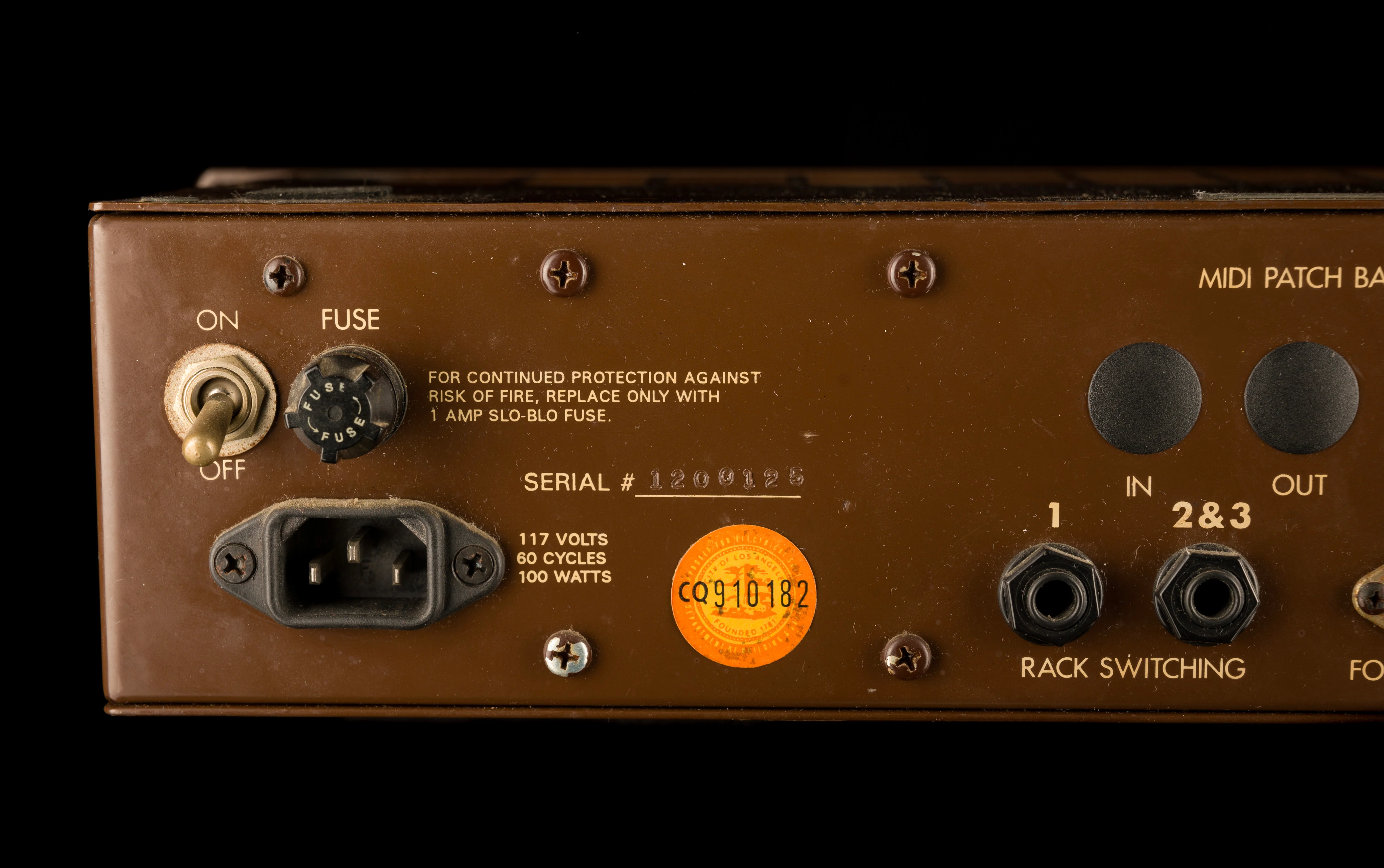 Pre Owned Groove Tubes Trio Switchable Pre Amp Head With Footswitch - Image 8