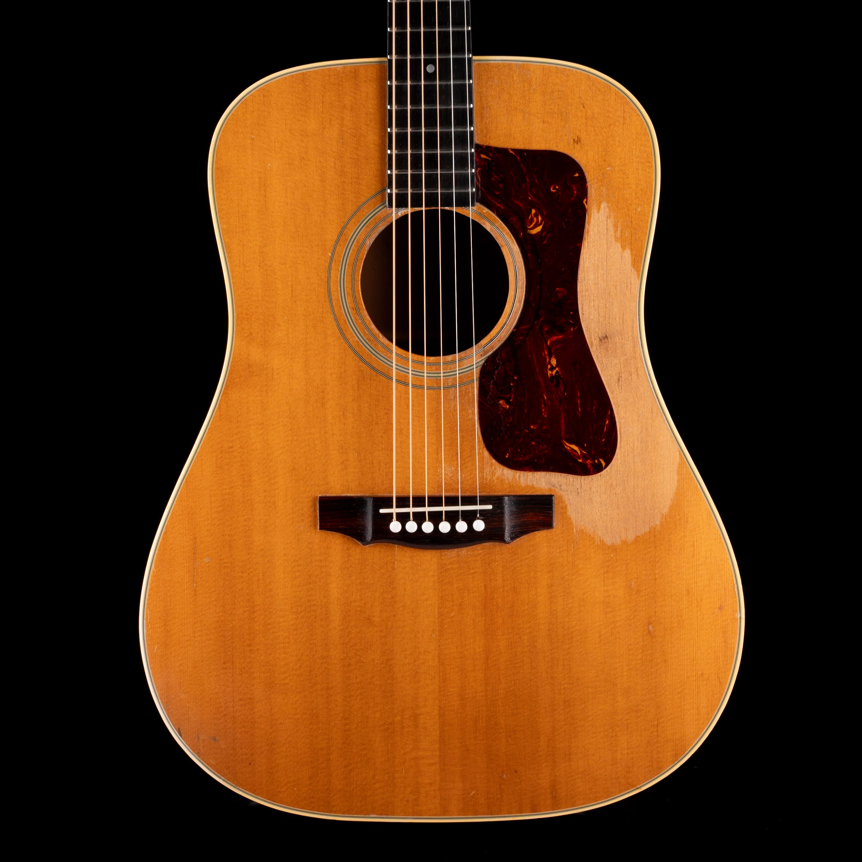Vintage 1960's Guild D-44 Bluegrass Jubilee Pearwood - Natural With OHSC
