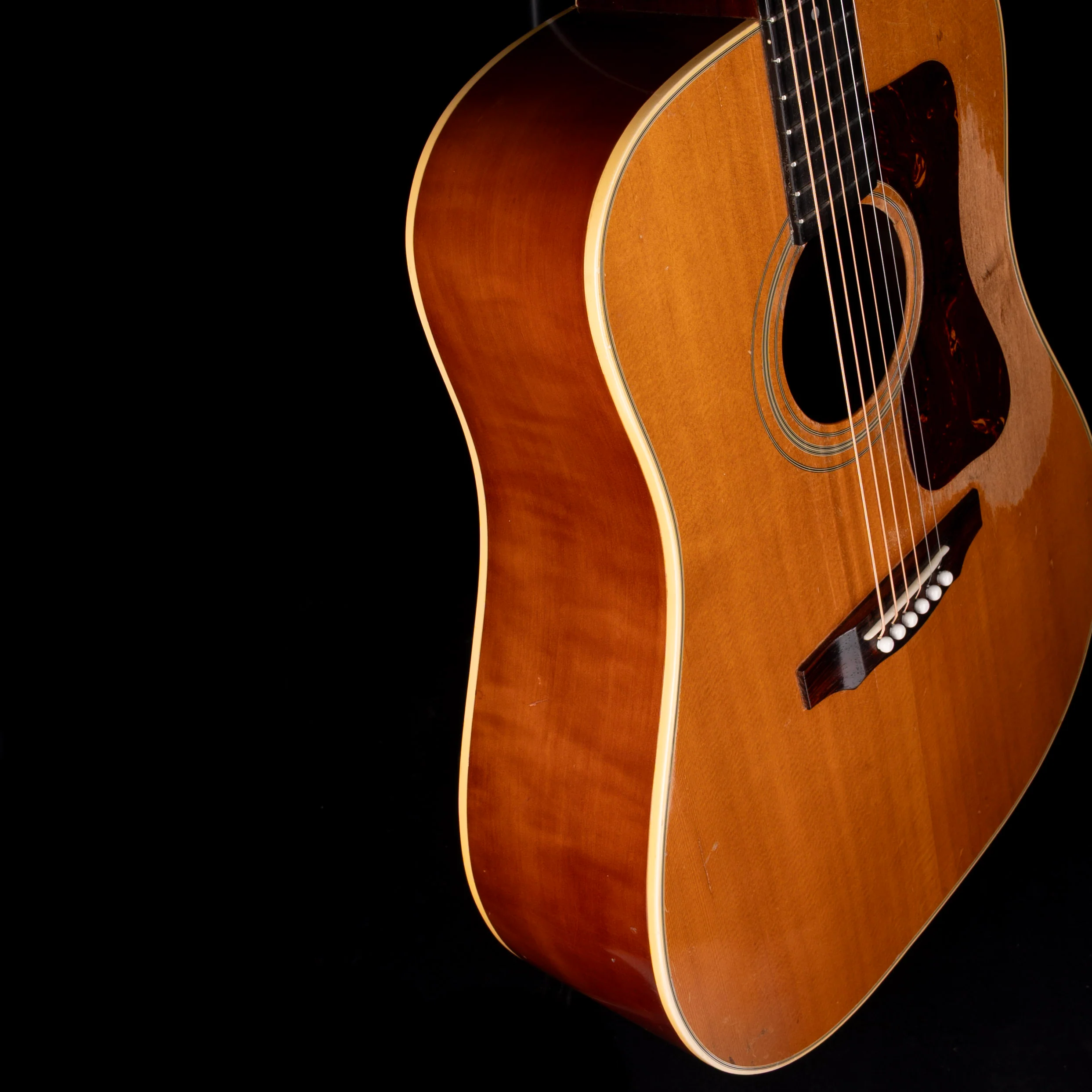 Vintage 1960's Guild D-44 Bluegrass Jubilee Pearwood - Natural With OHSC - Image 6