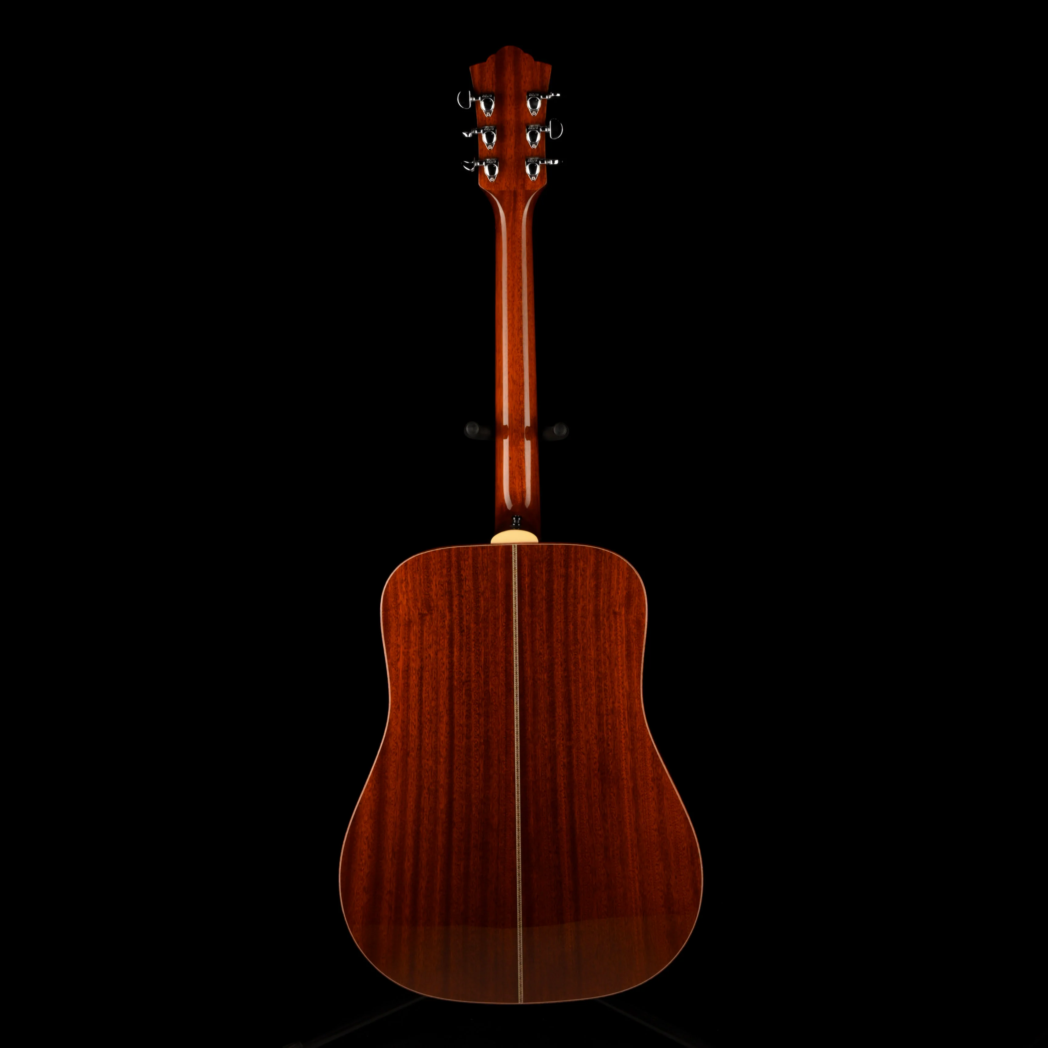 Pre Owned Guild GAD-25 Natural Mahogany Acoustic With HSC - Image 12