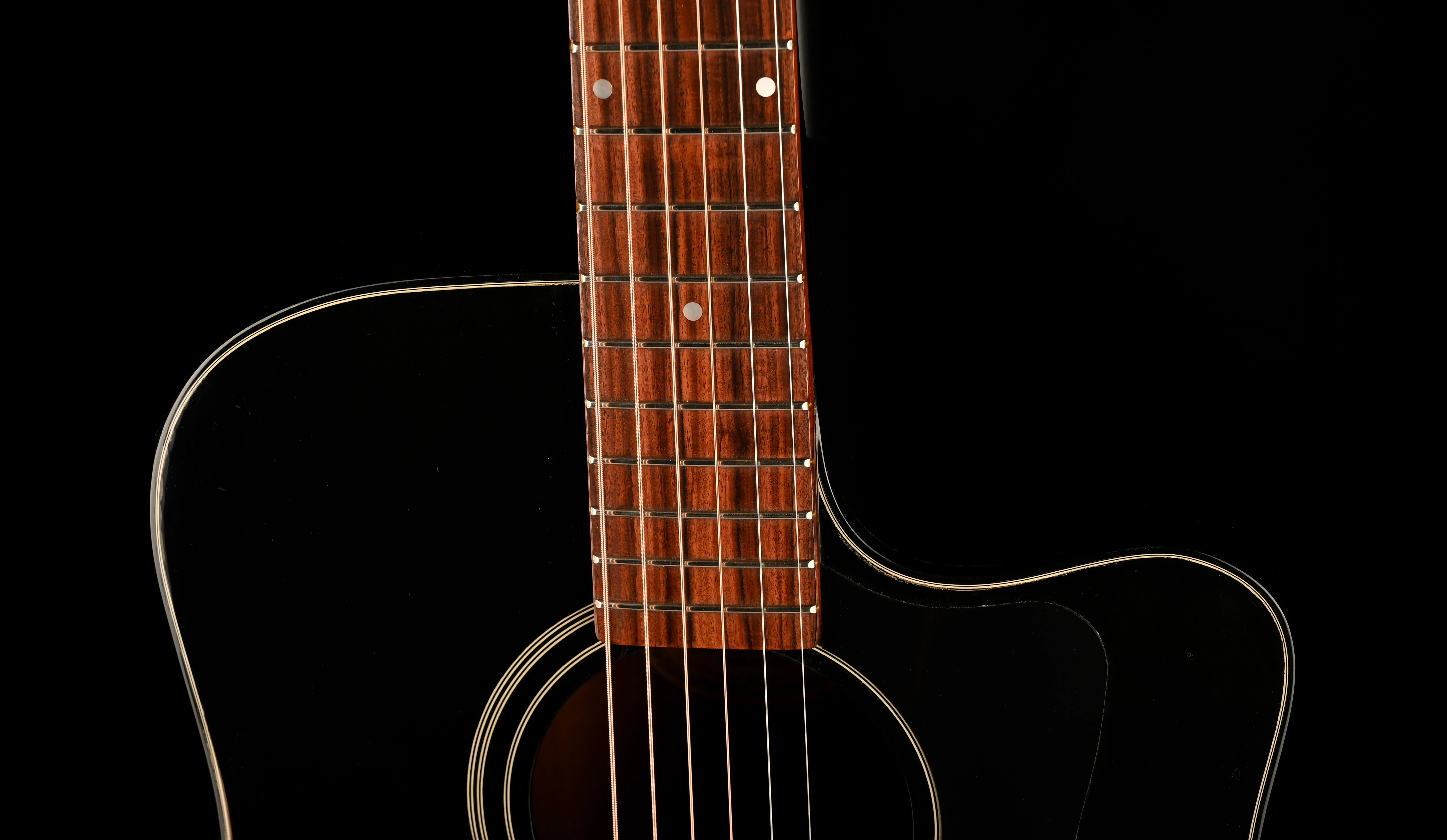 Pre Owned Guild USA DCE1 Black With OHSC - Image 3