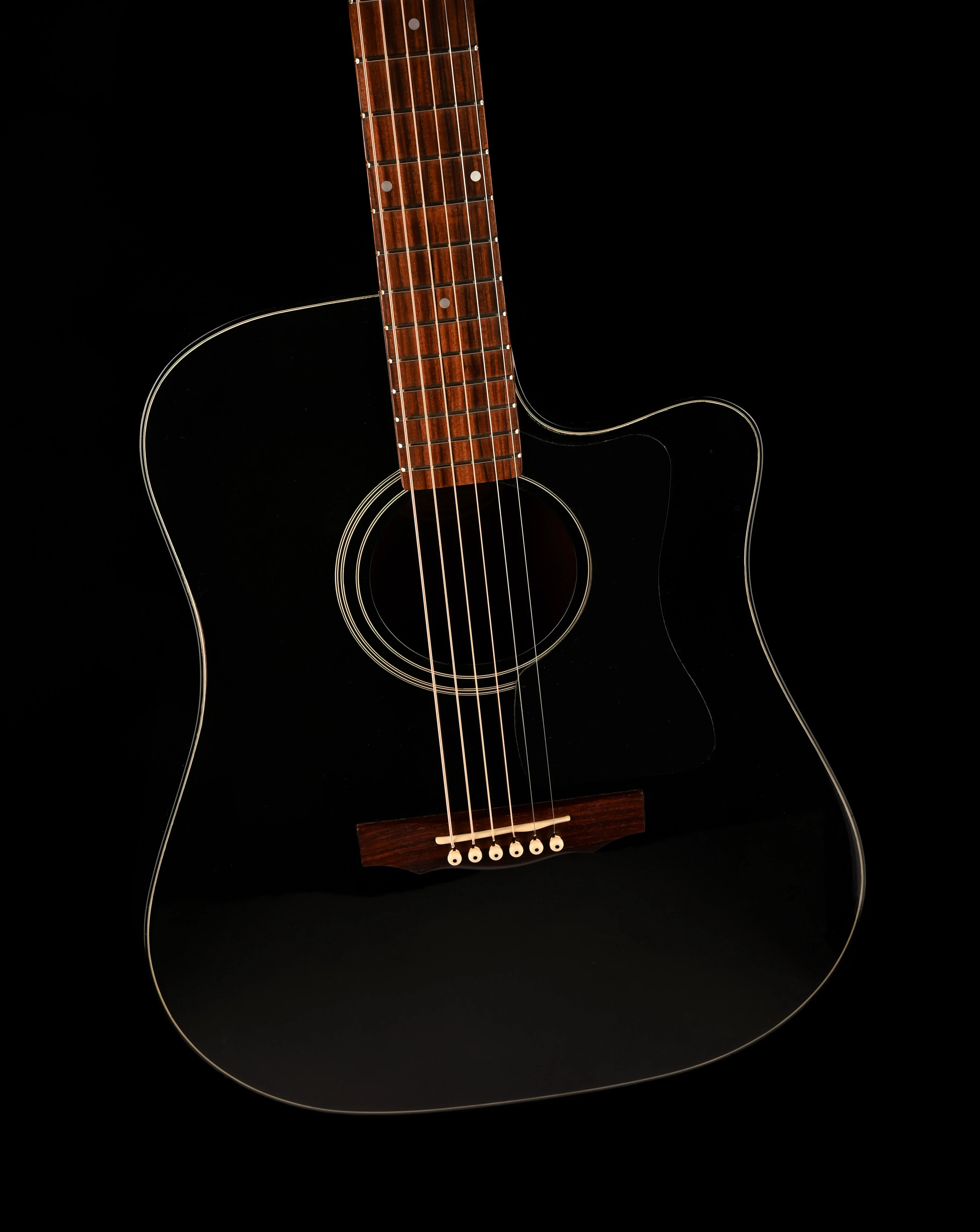 Pre Owned Guild USA DCE1 Black With OHSC - Image 4