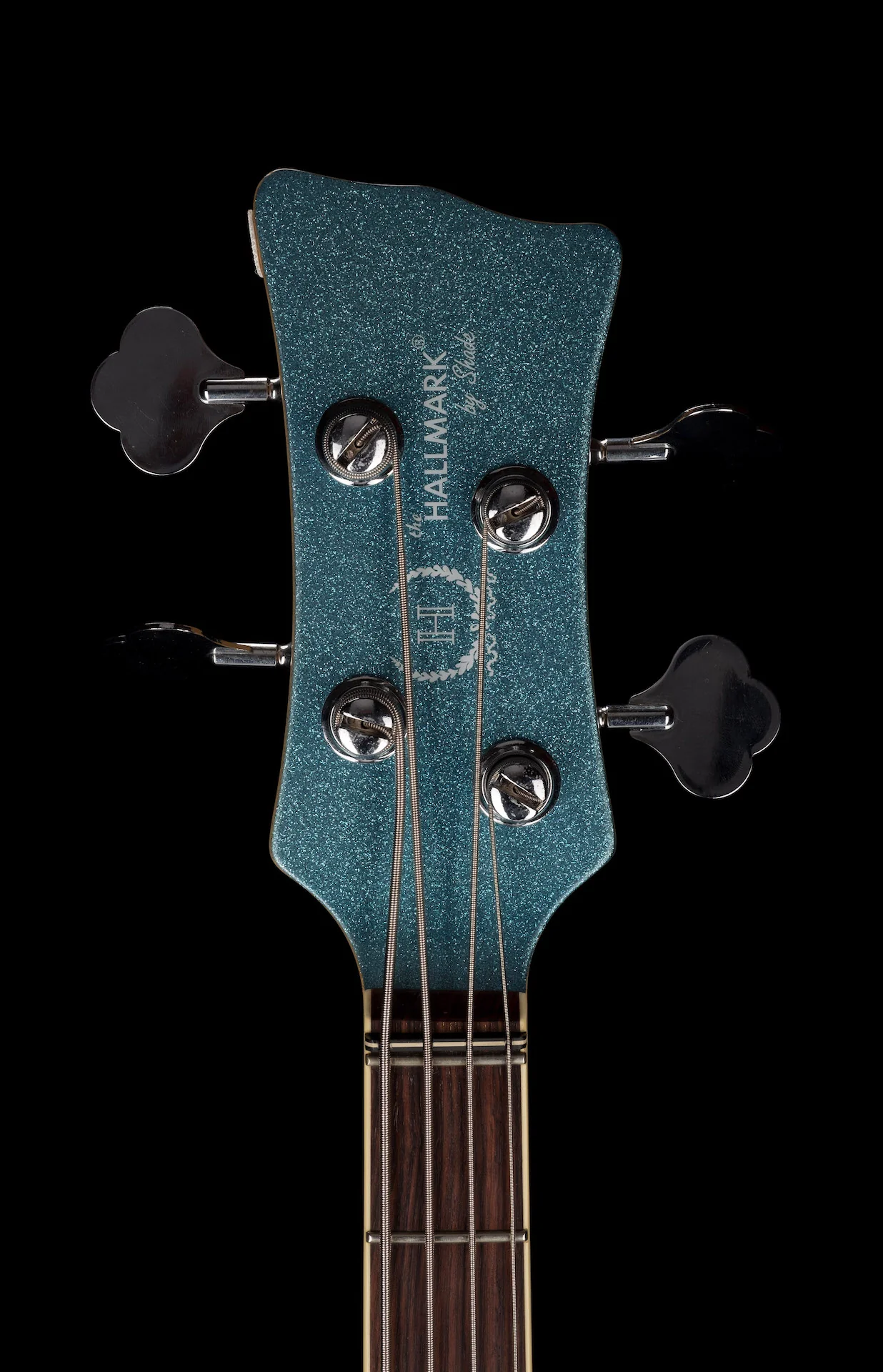 Pre Owned Hallmark by Shade Swept-Wing Reissue Bass Blue Sparkle With OHSC - Image 11