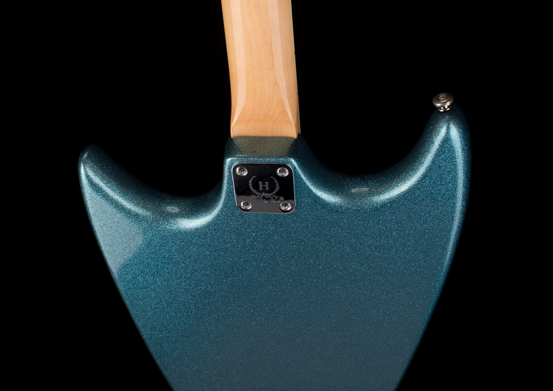 Pre Owned Hallmark by Shade Swept-Wing Reissue Bass Blue Sparkle With OHSC - Image 14