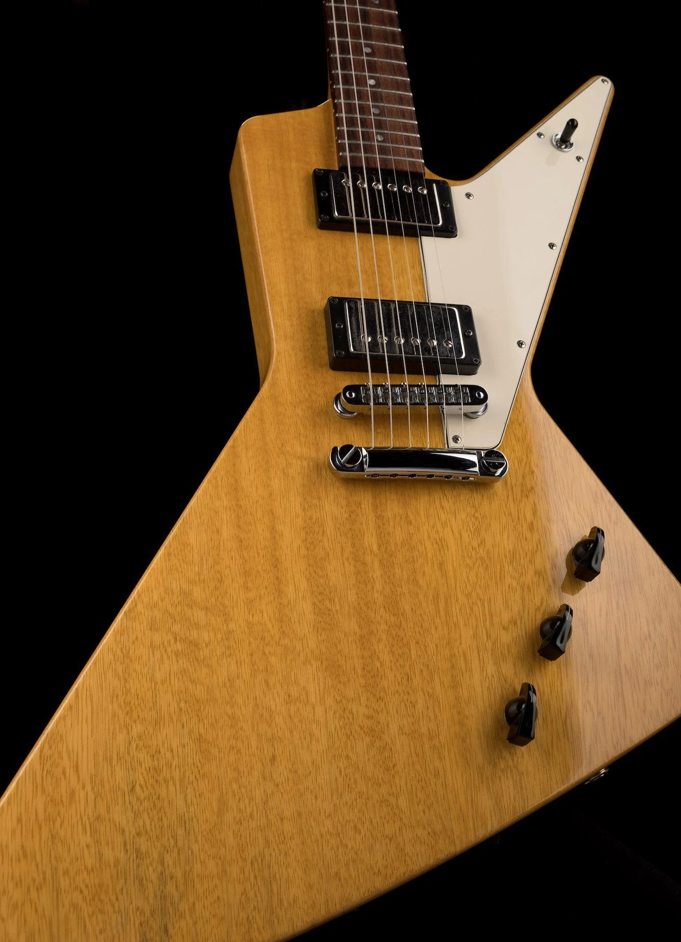 Pre-Owned Hamer Limited Edition Rick Nielsen Futura Korina Natural with OHSC - Image 11