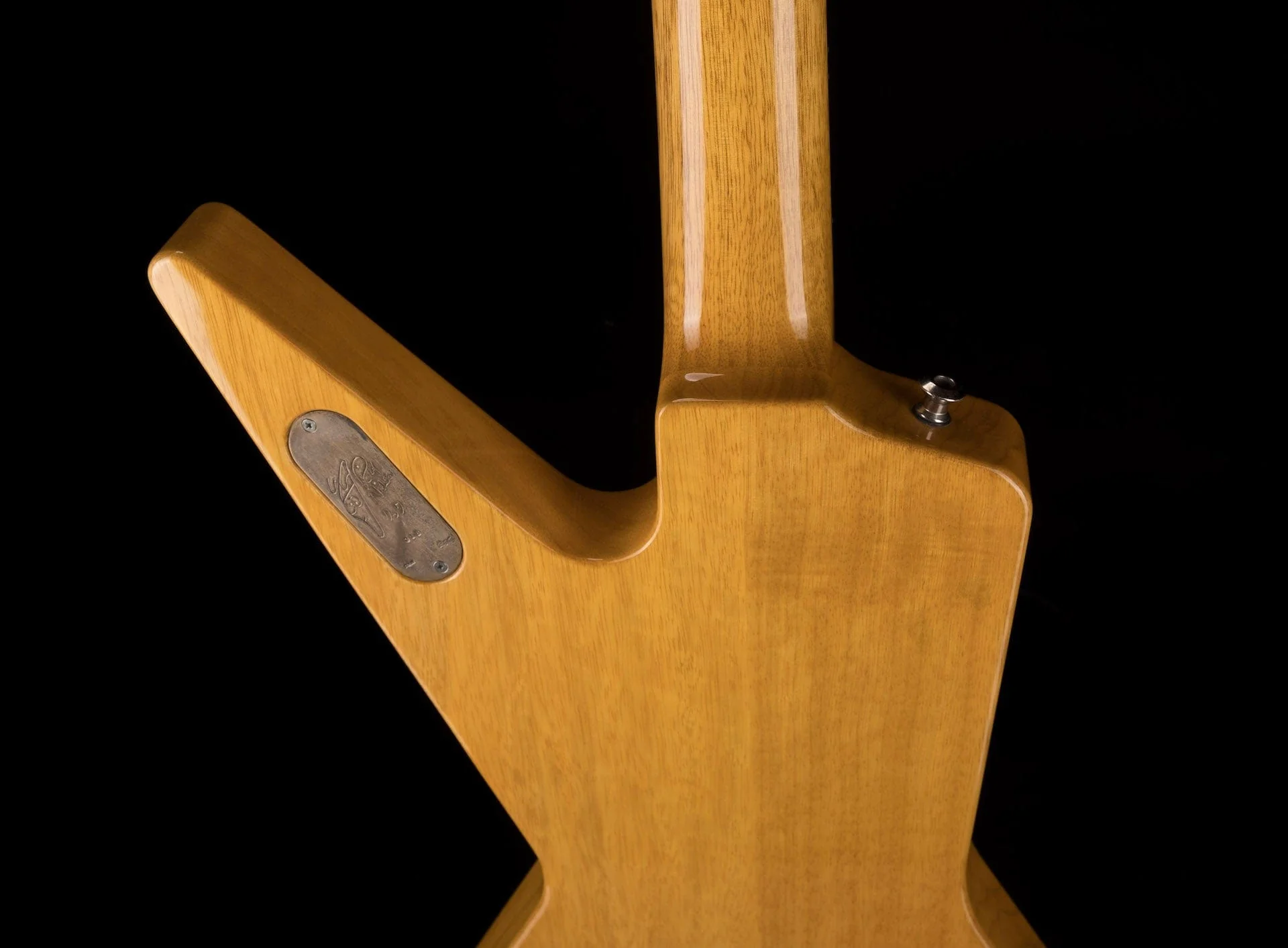 Pre-Owned Hamer Limited Edition Rick Nielsen Futura Korina Natural with OHSC - Image 17