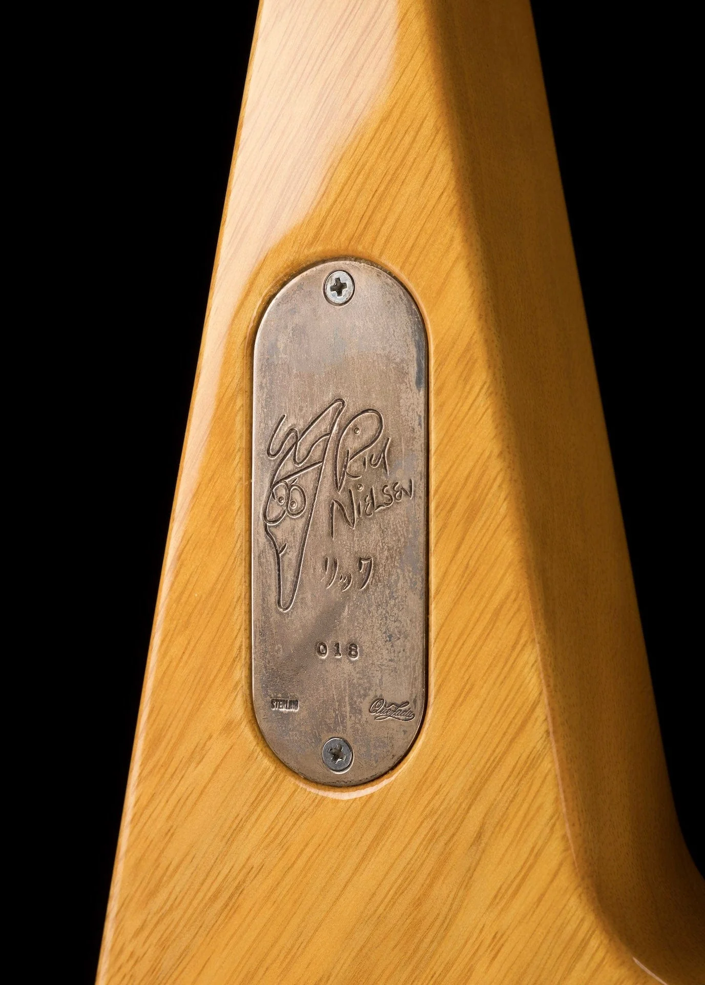 Pre-Owned Hamer Limited Edition Rick Nielsen Futura Korina Natural with OHSC - Image 18