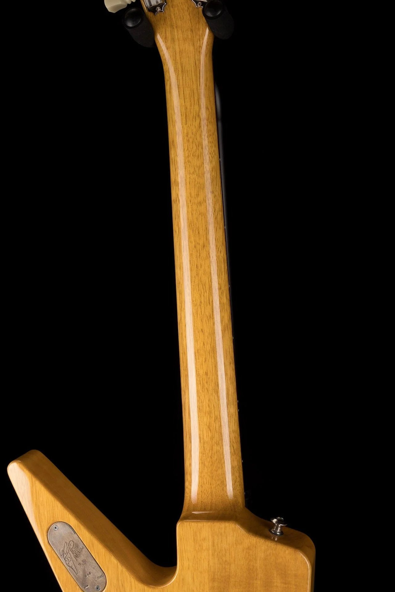 Pre-Owned Hamer Limited Edition Rick Nielsen Futura Korina Natural with OHSC - Image 19