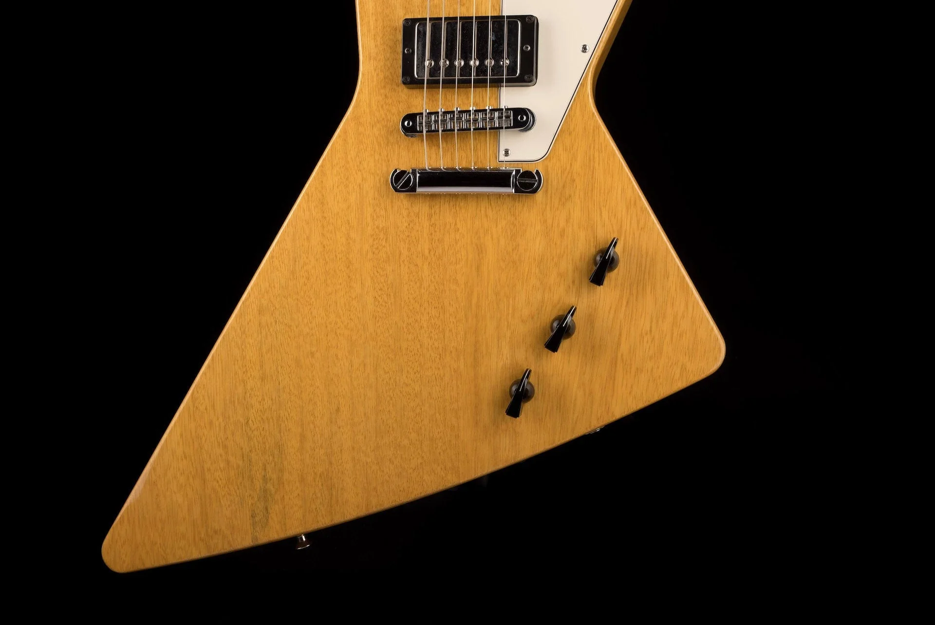Pre-Owned Hamer Limited Edition Rick Nielsen Futura Korina Natural with OHSC - Image 5