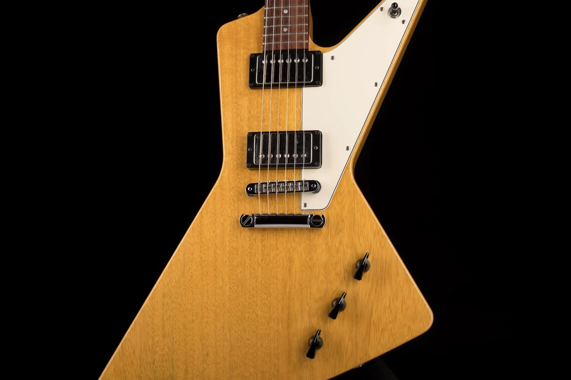 Pre-Owned Hamer Limited Edition Rick Nielsen Futura Korina Natural with OHSC - Image 6