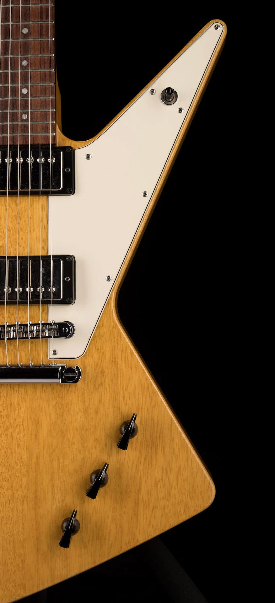 Pre-Owned Hamer Limited Edition Rick Nielsen Futura Korina Natural with OHSC - Image 9