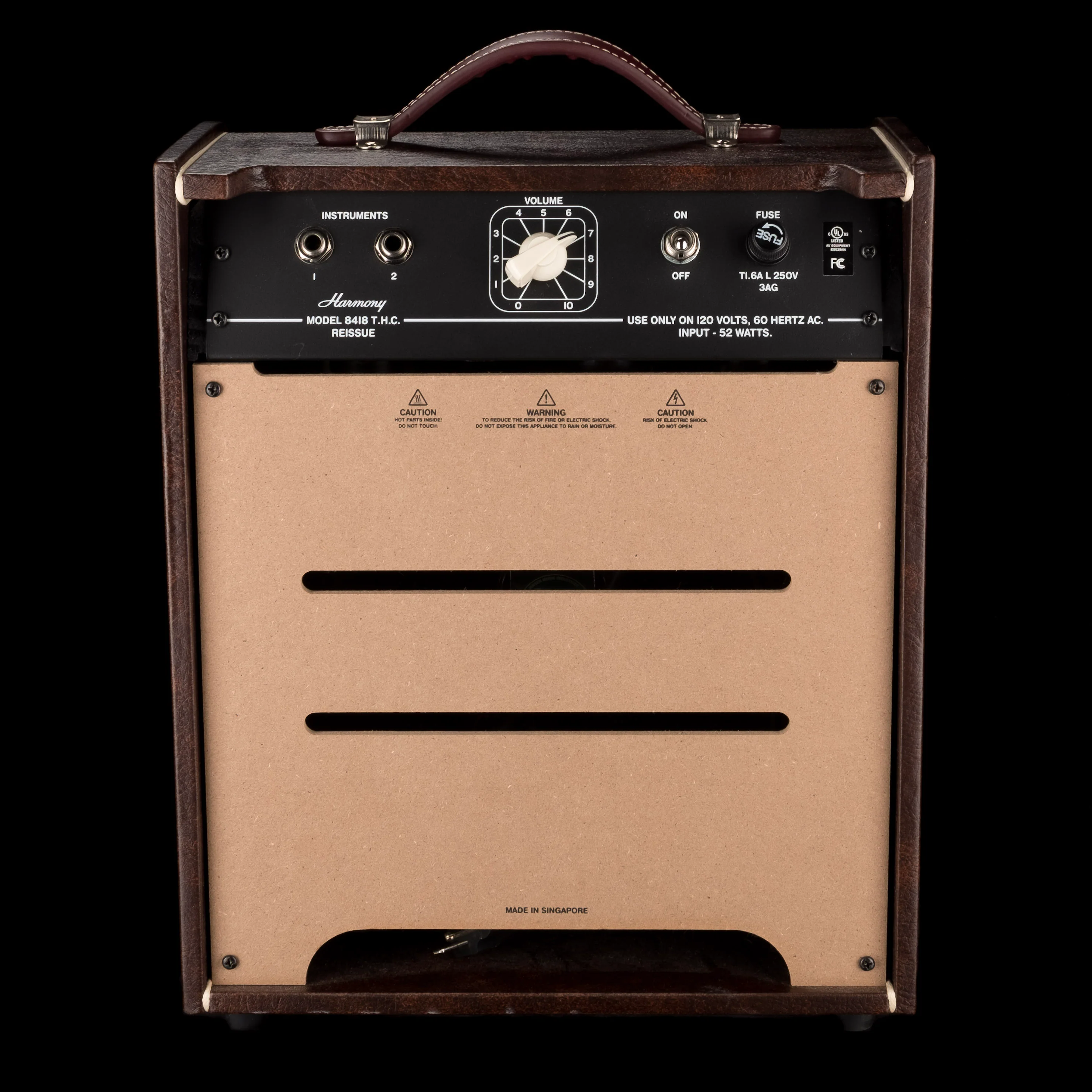 Pre Owned Harmony Model 8418 Guitar Amp Combo - Image 4